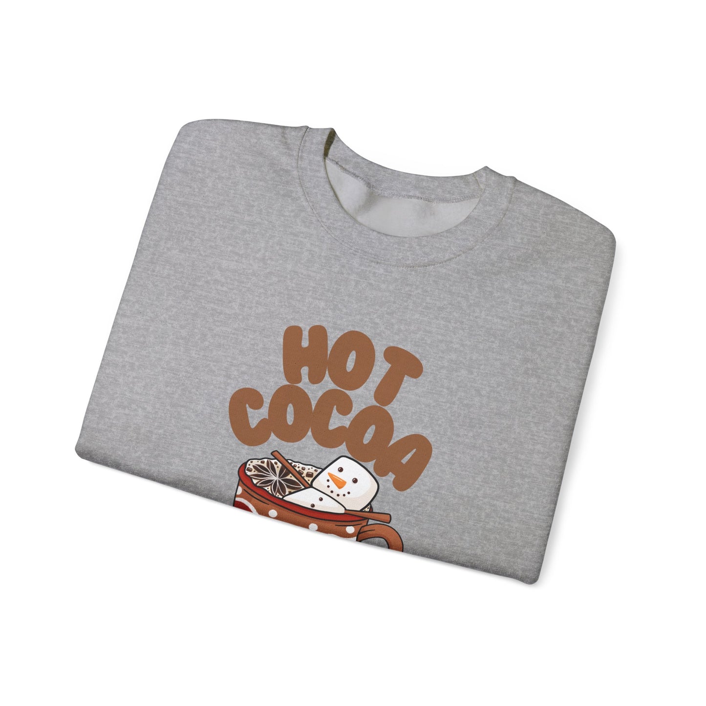 Hot Cocoa Season Unisex Heavy Blend™ Crewneck Sweatshirt