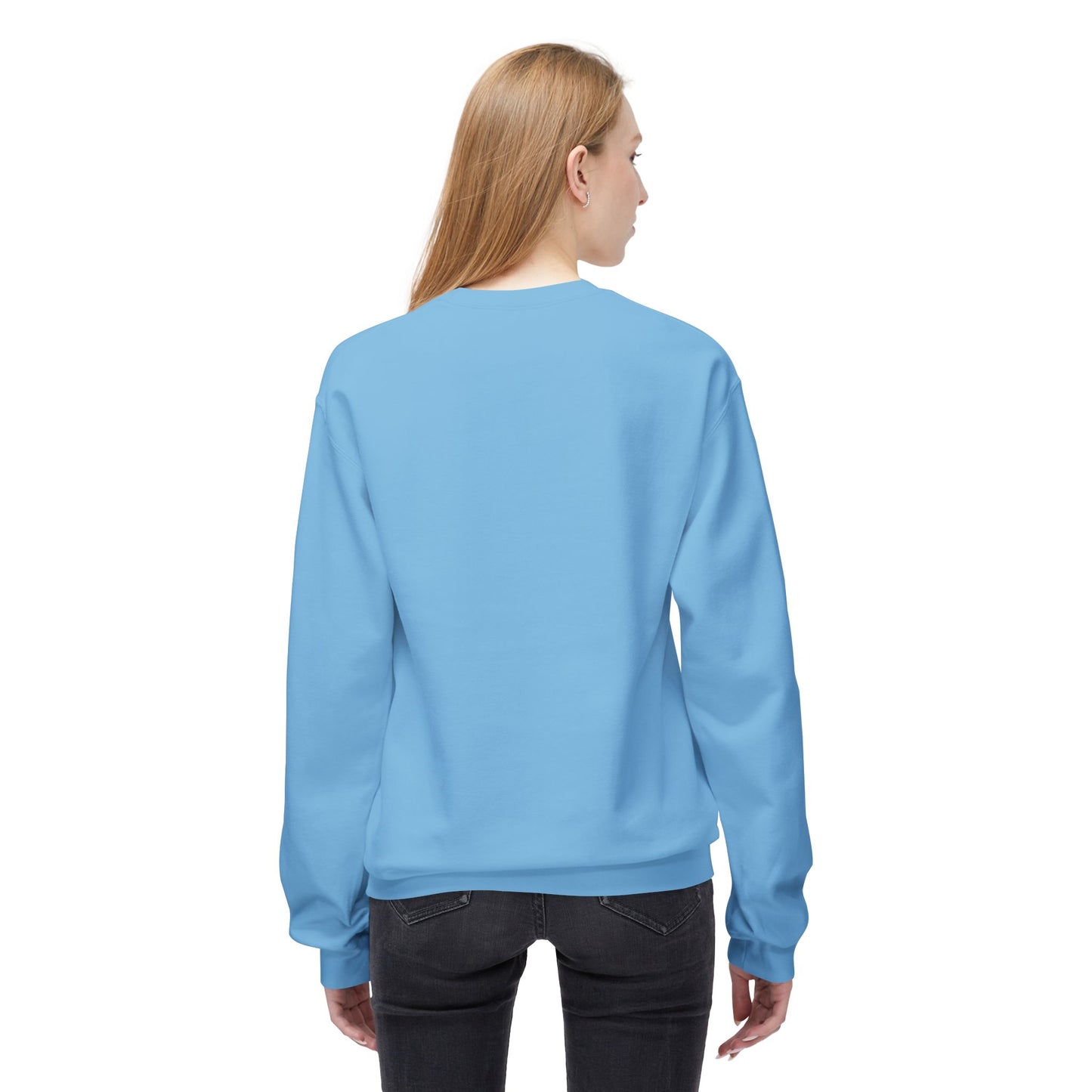 Lucky to Teach Unisex Midweight Softstyle Fleece Crewneck Sweatshirt