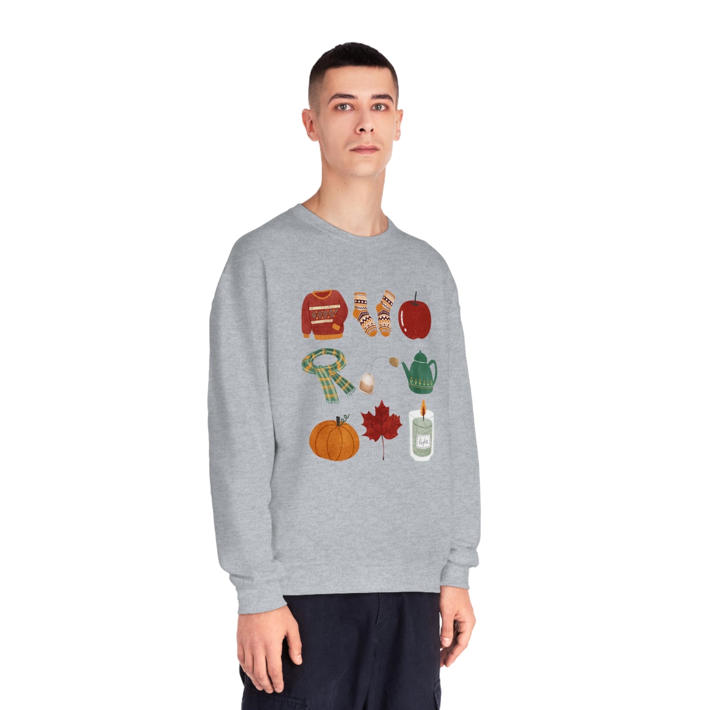 Fall Favorite Things Unisex NuBlend® Crewneck Sweatshirt