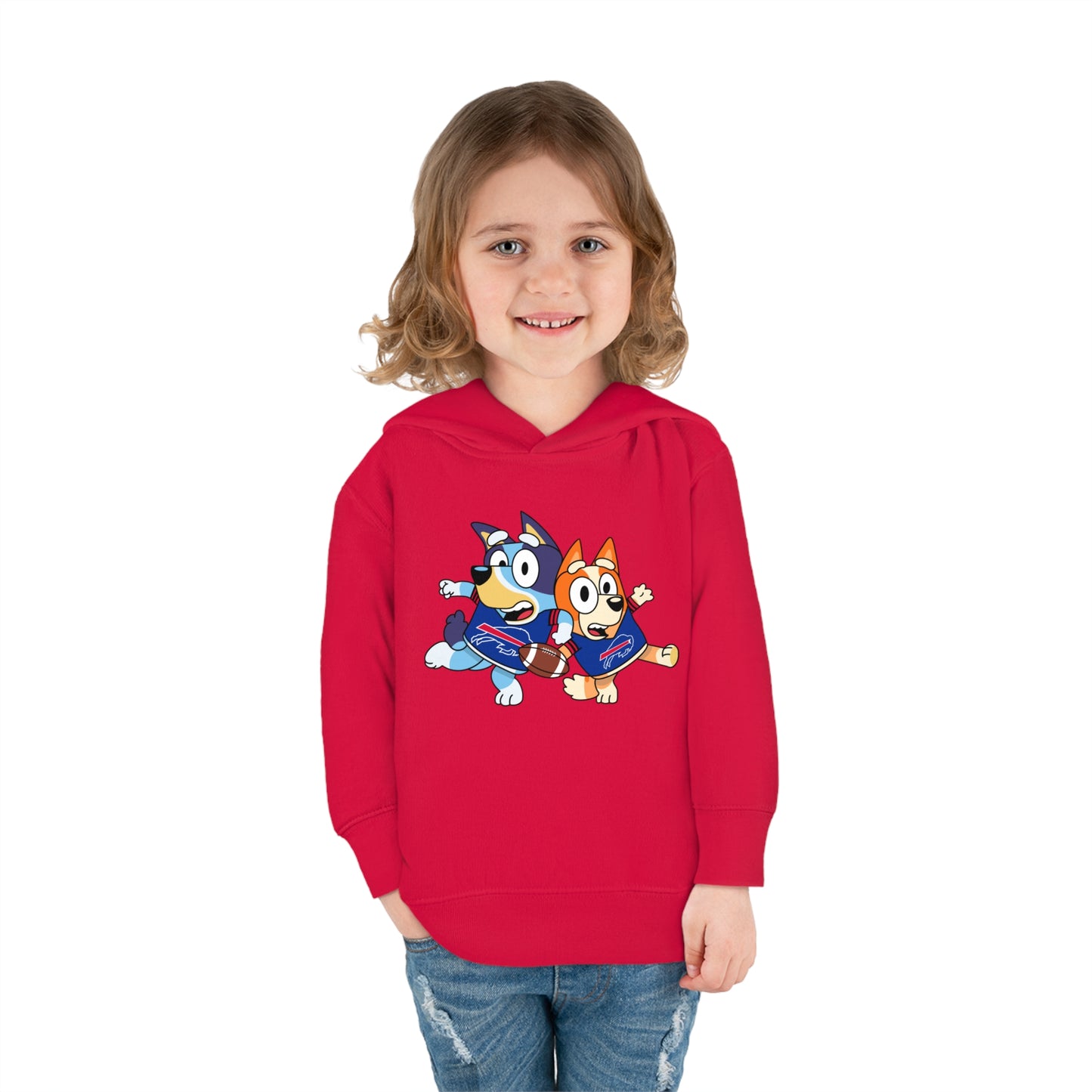 Buffalo Bluey Toddler Pullover Fleece Hoodie