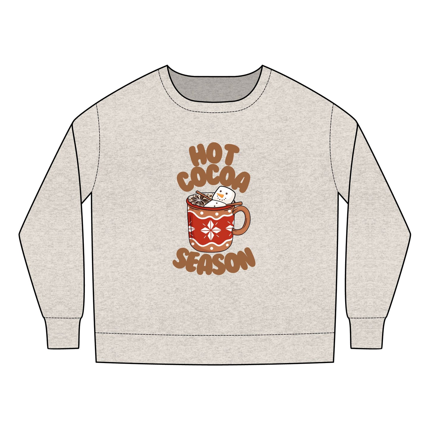 Hot Cocoa Season Toddler Sweatshirt