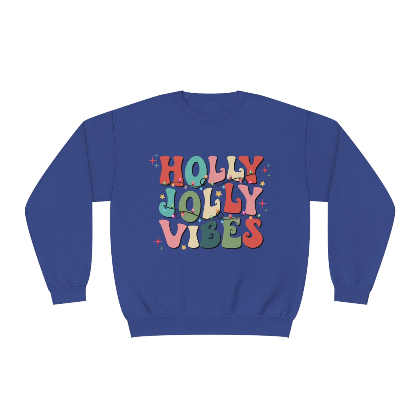 Holly Jolly Vibes Unisex NuBlend® Crewneck Sweatshirt