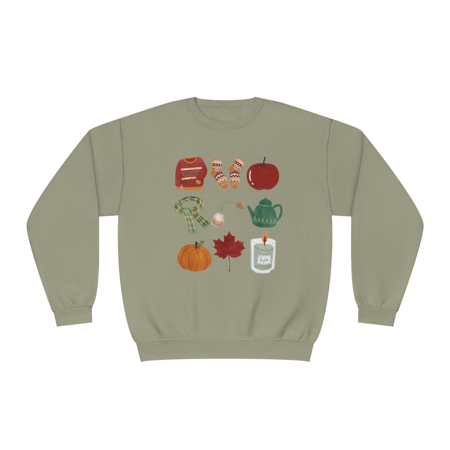 Fall Favorite Things Unisex NuBlend® Crewneck Sweatshirt