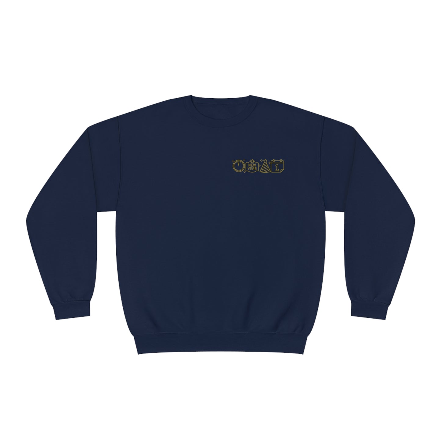New Years Symbols Gold Unisex NuBlend® Crewneck Sweatshirt