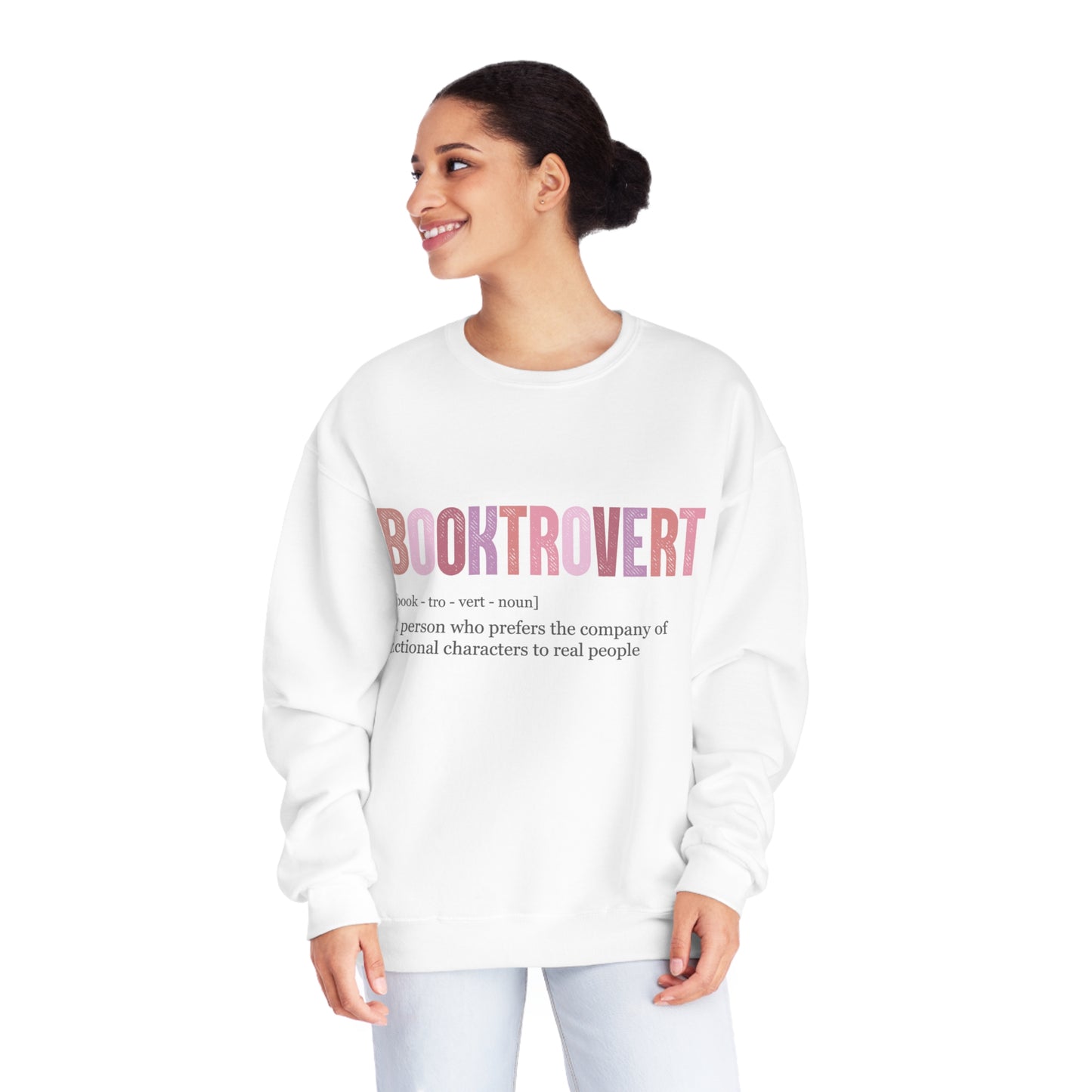 Booktrovert Unisex NuBlend® Crewneck Sweatshirt
