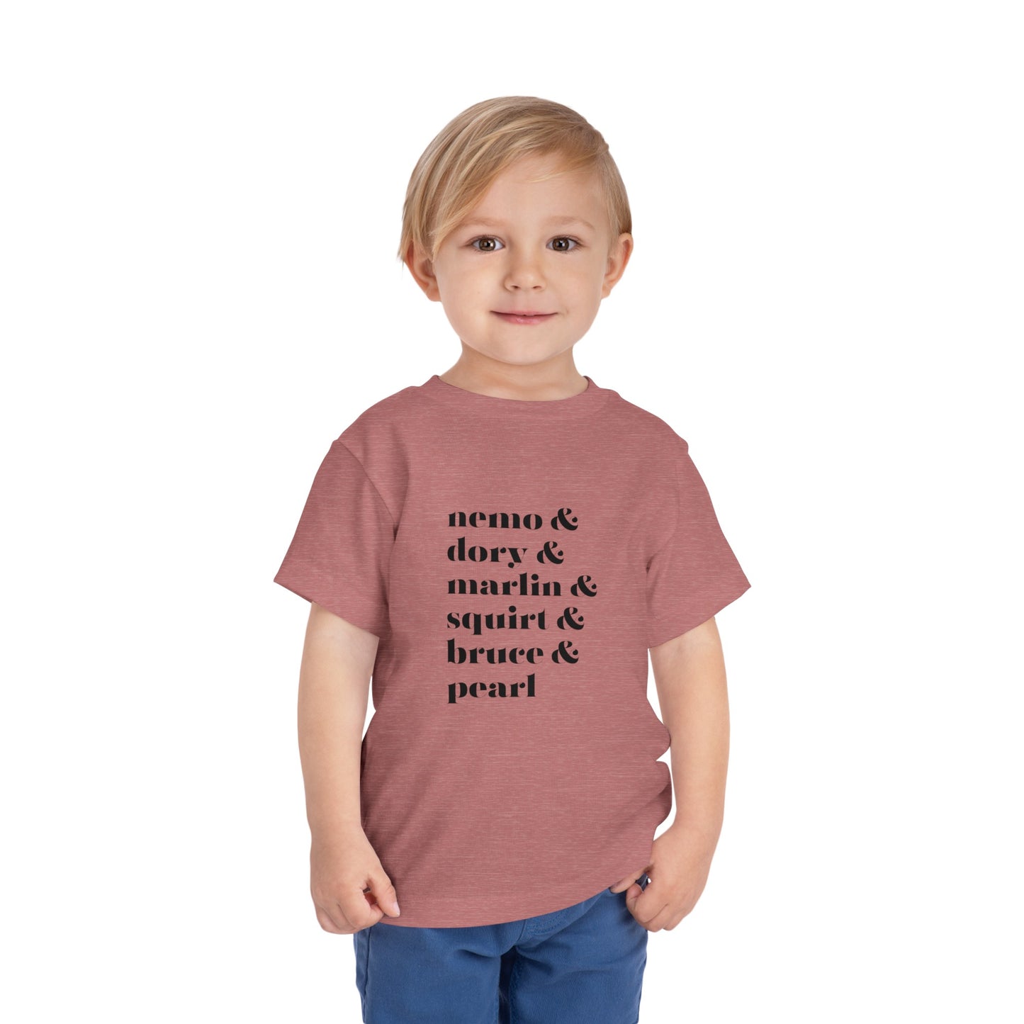 Nemo Dory Marlin Toddler Short Sleeve Tee