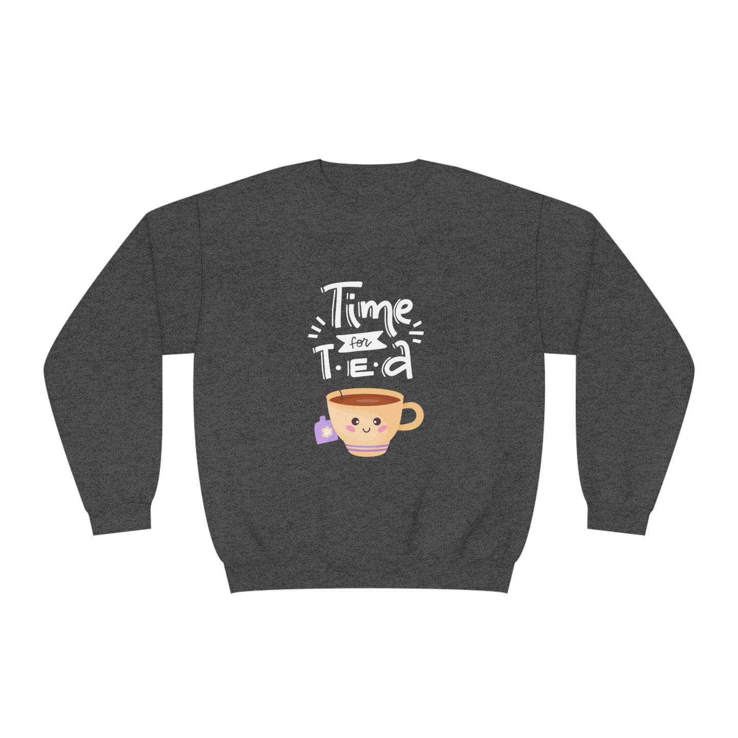 Time for Tea One Teacup Unisex NuBlend® Crewneck Sweatshirt