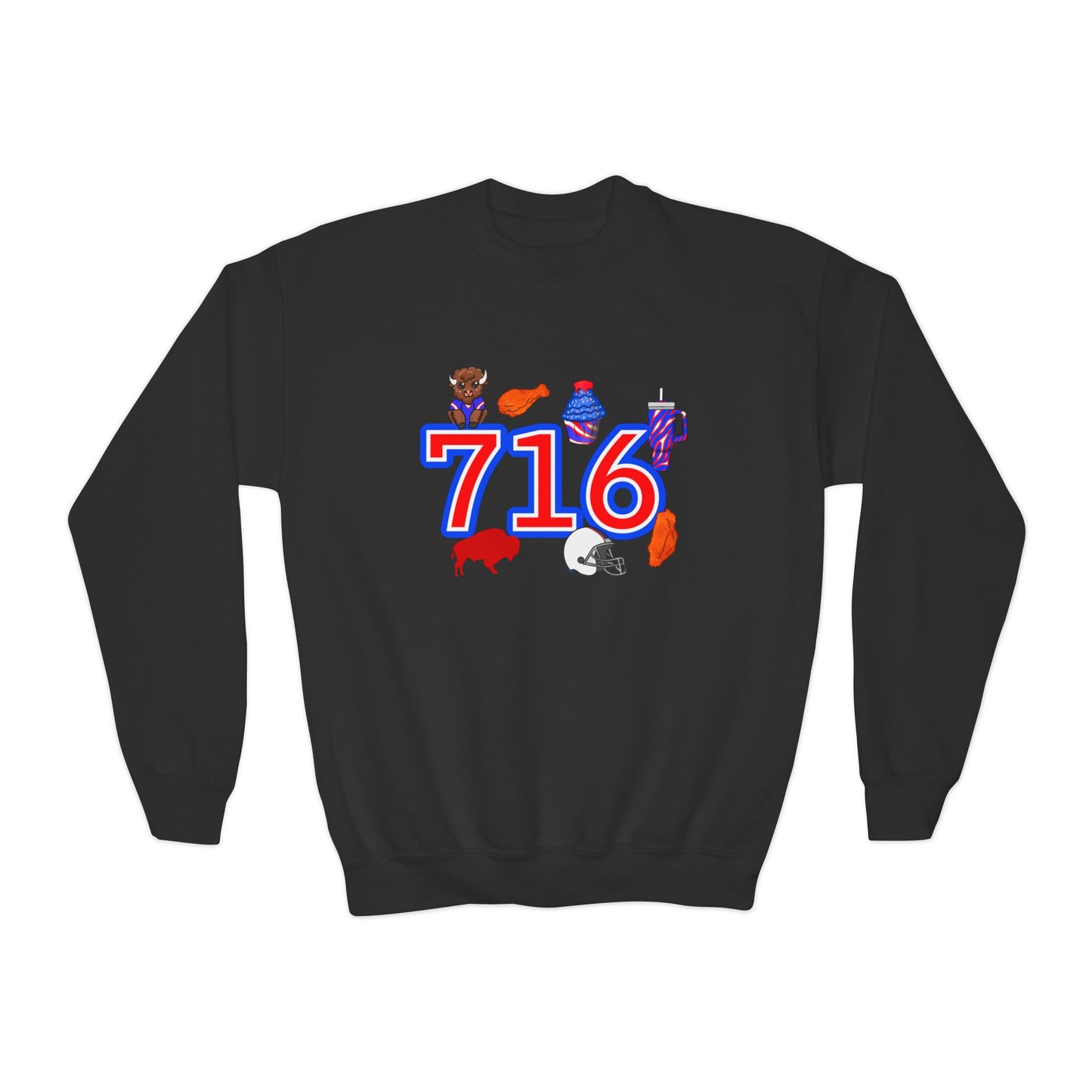 716 Youth Crewneck Sweatshirt
