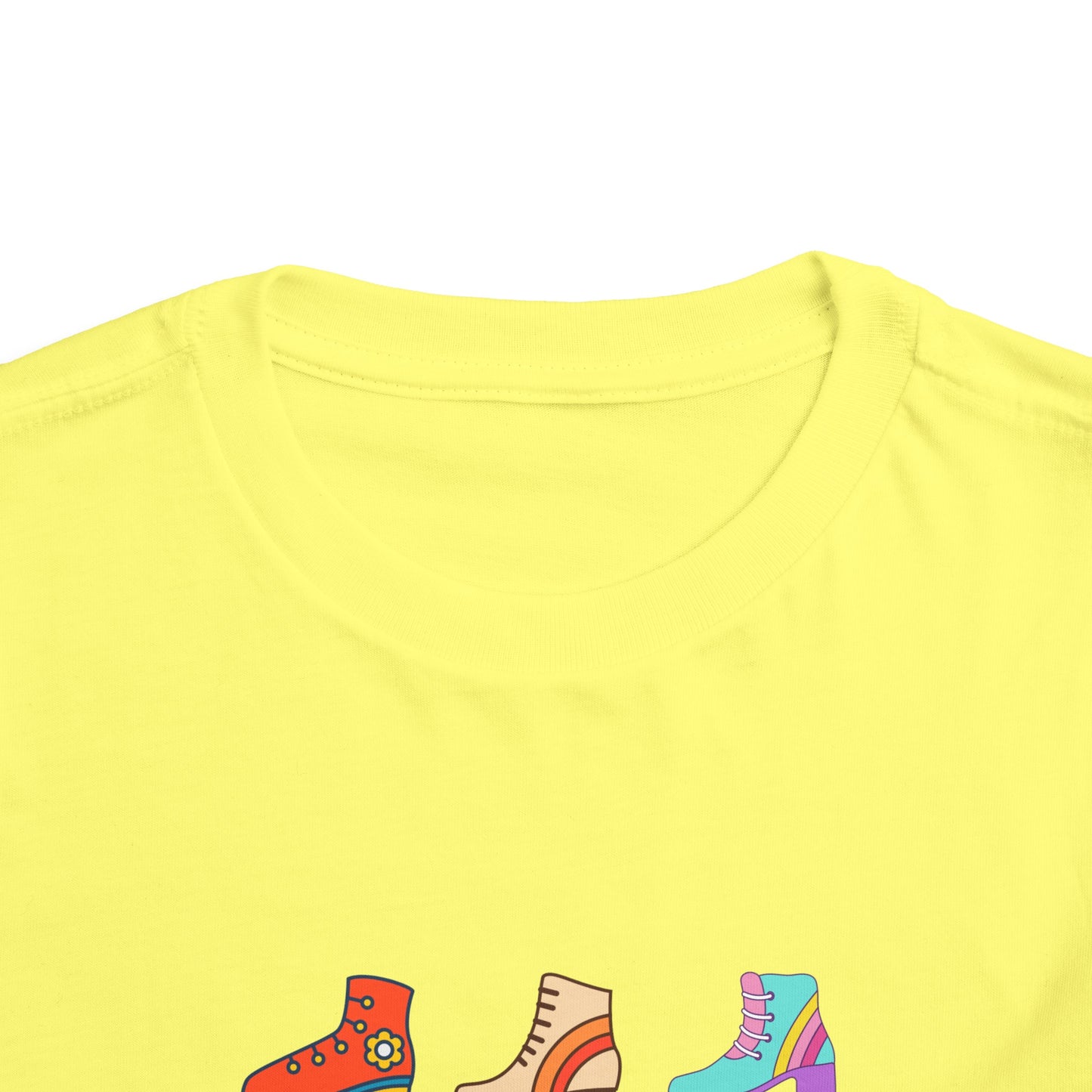 Roller Skates Toddler Short Sleeve Tee