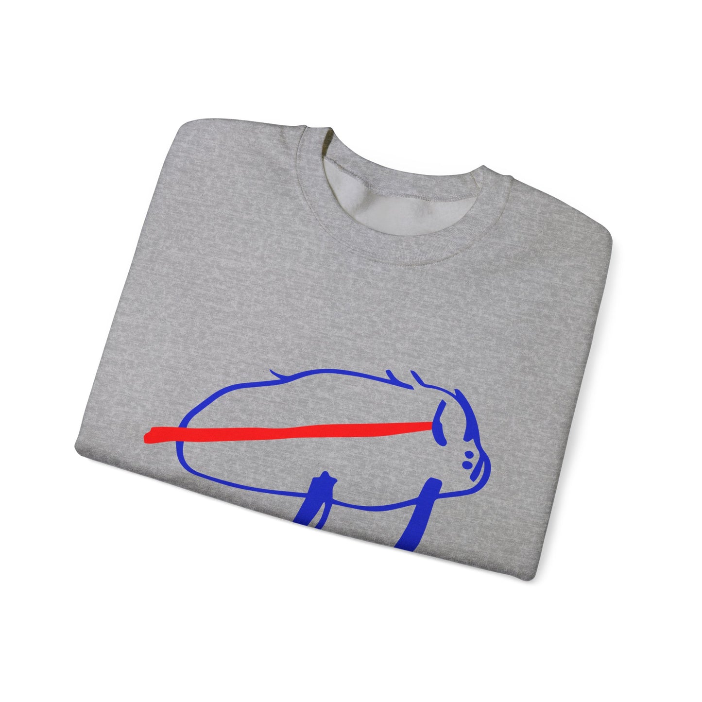 Josh Allen Drawing Unisex Heavy Blend™ Crewneck Sweatshirt
