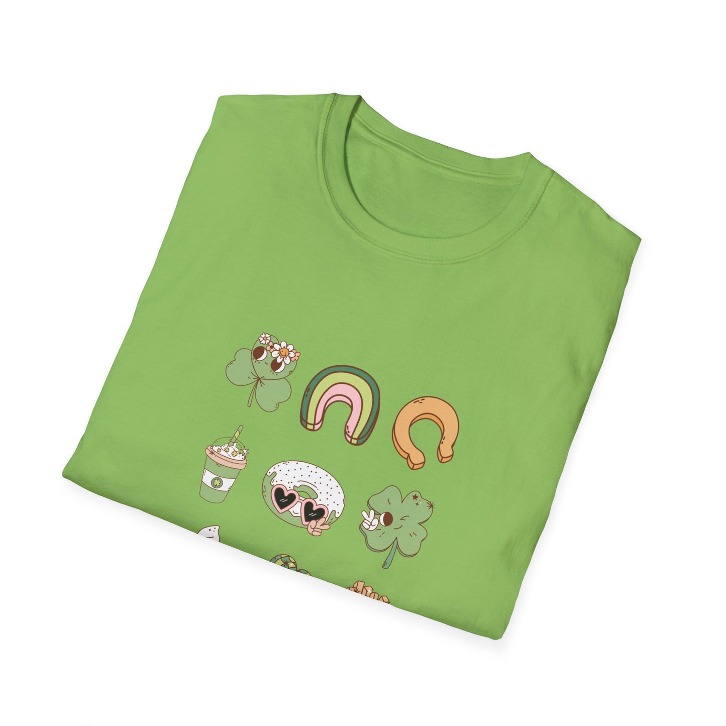 St. Patrick's Day Snacks Unisex Softstyle T-Shirt