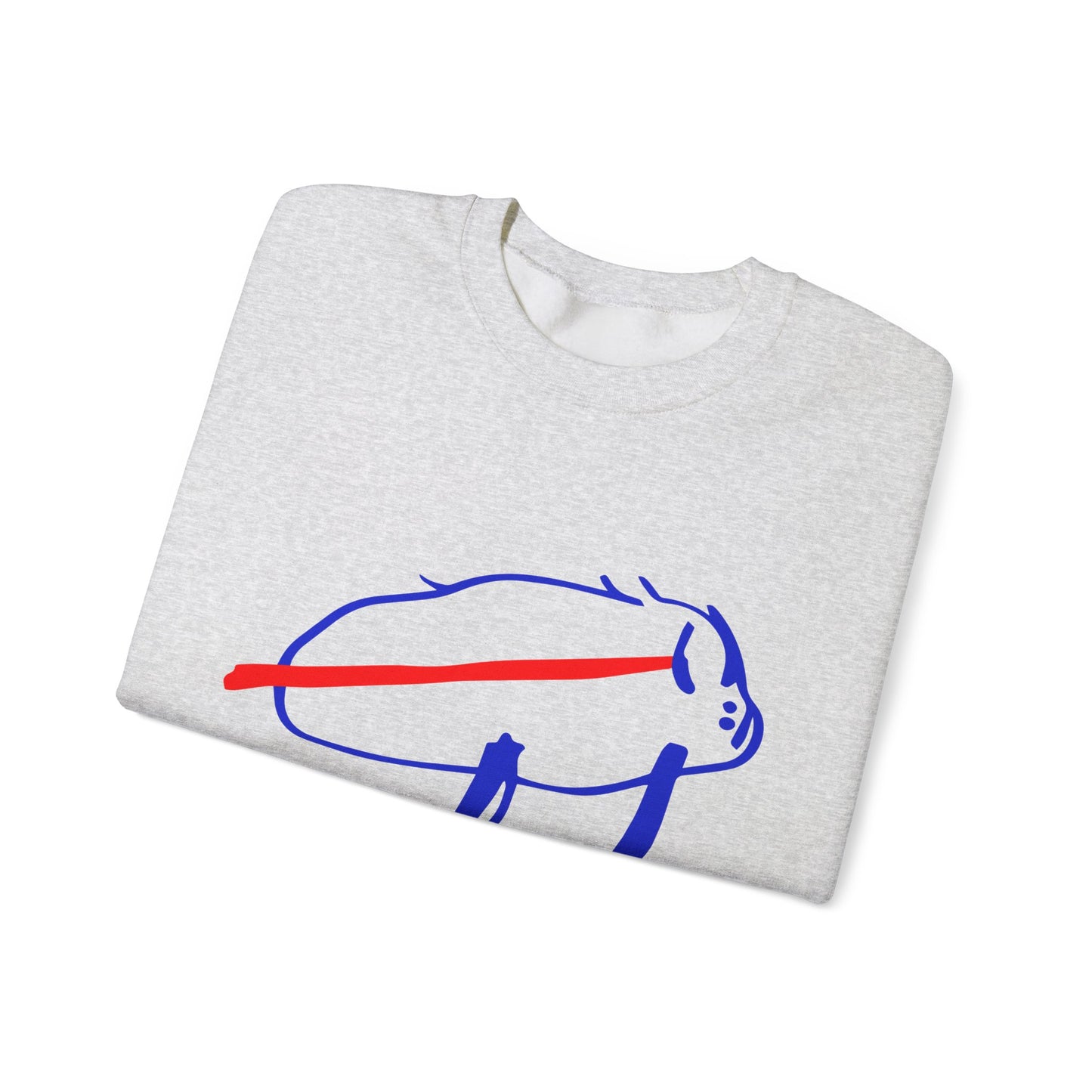 Josh Allen Drawing Unisex Heavy Blend™ Crewneck Sweatshirt