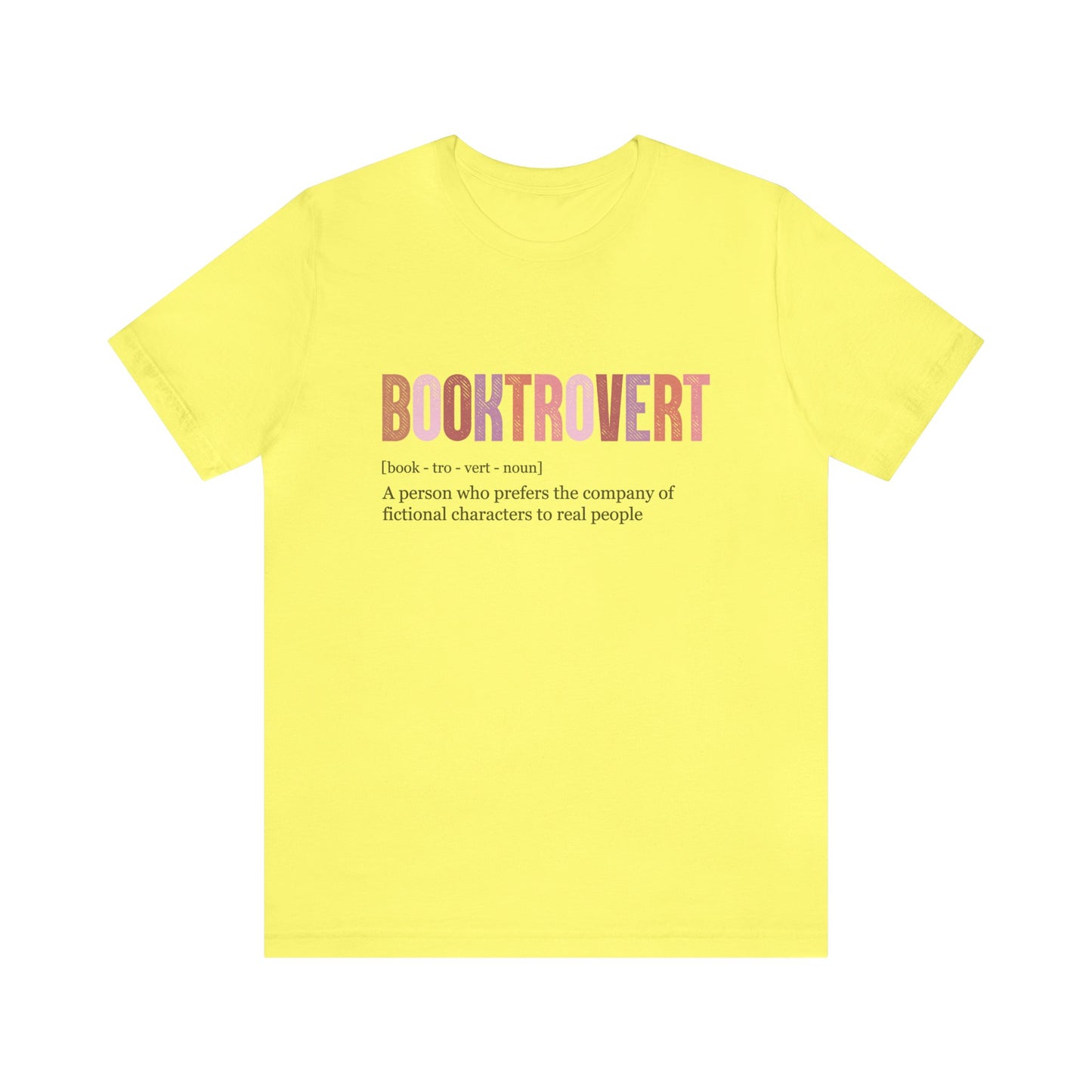 Booktrovert Unisex Jersey Short Sleeve Tee