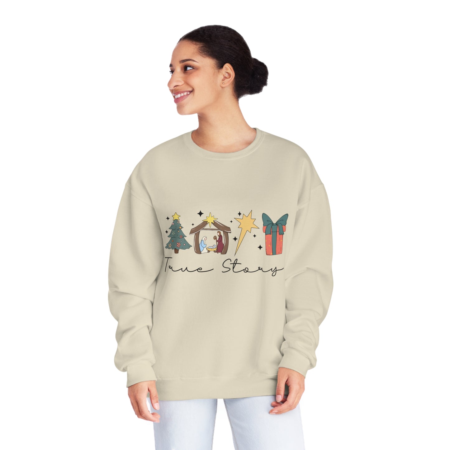 True Story Unisex NuBlend® Crewneck Sweatshirt