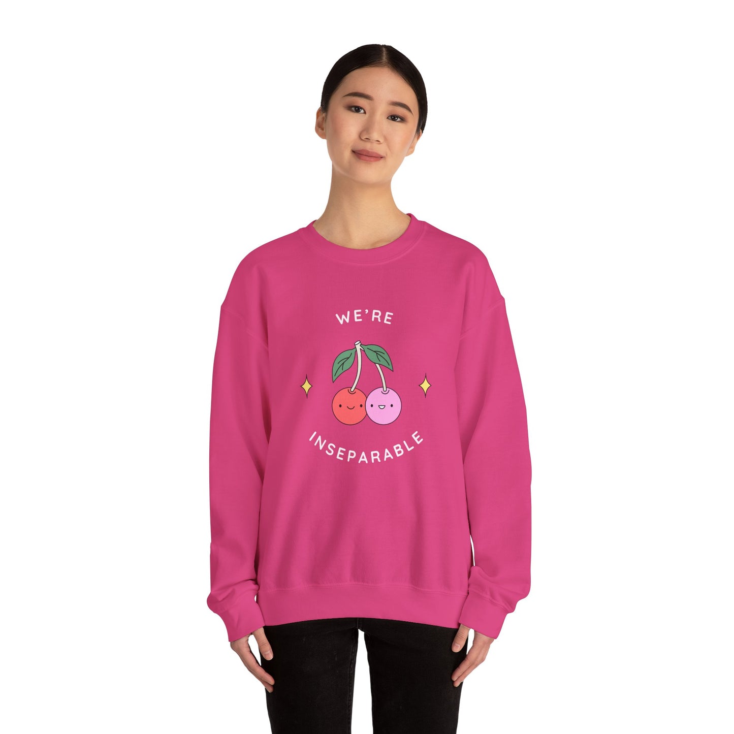 We're Inseparable Unisex Heavy Blend™ Crewneck Sweatshirt