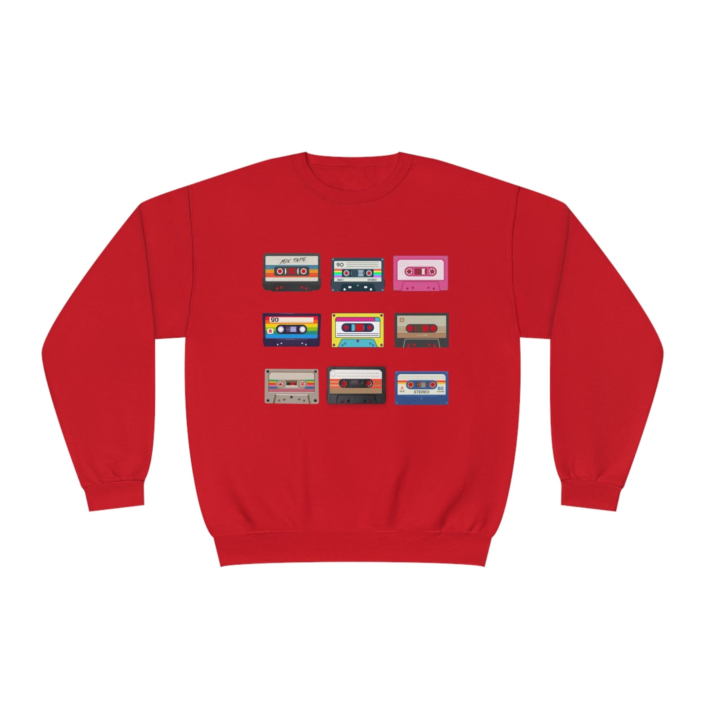 Cassettes Unisex NuBlend® Crewneck Sweatshirt