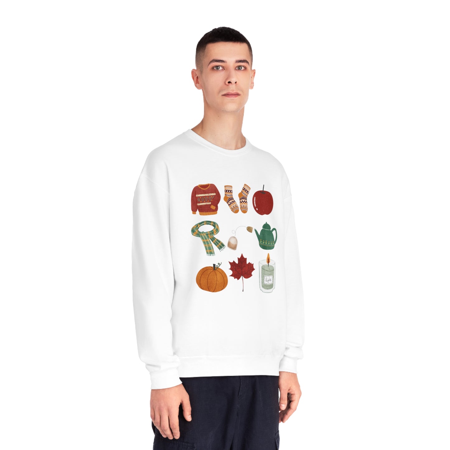 Fall Favorite Things Unisex NuBlend® Crewneck Sweatshirt