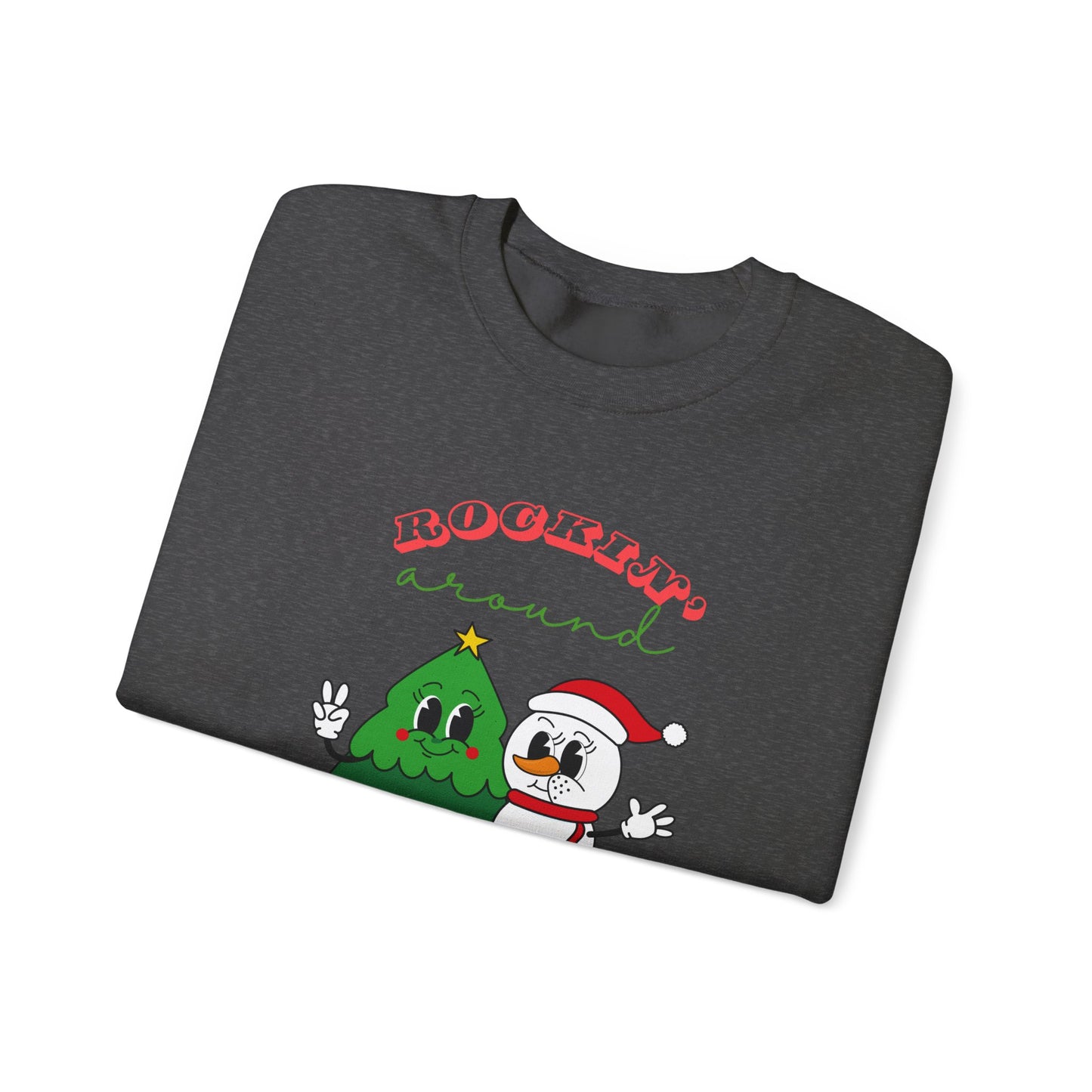 Rocking Around the Classroom Unisex Heavy Blend™ Crewneck Sweatshirt