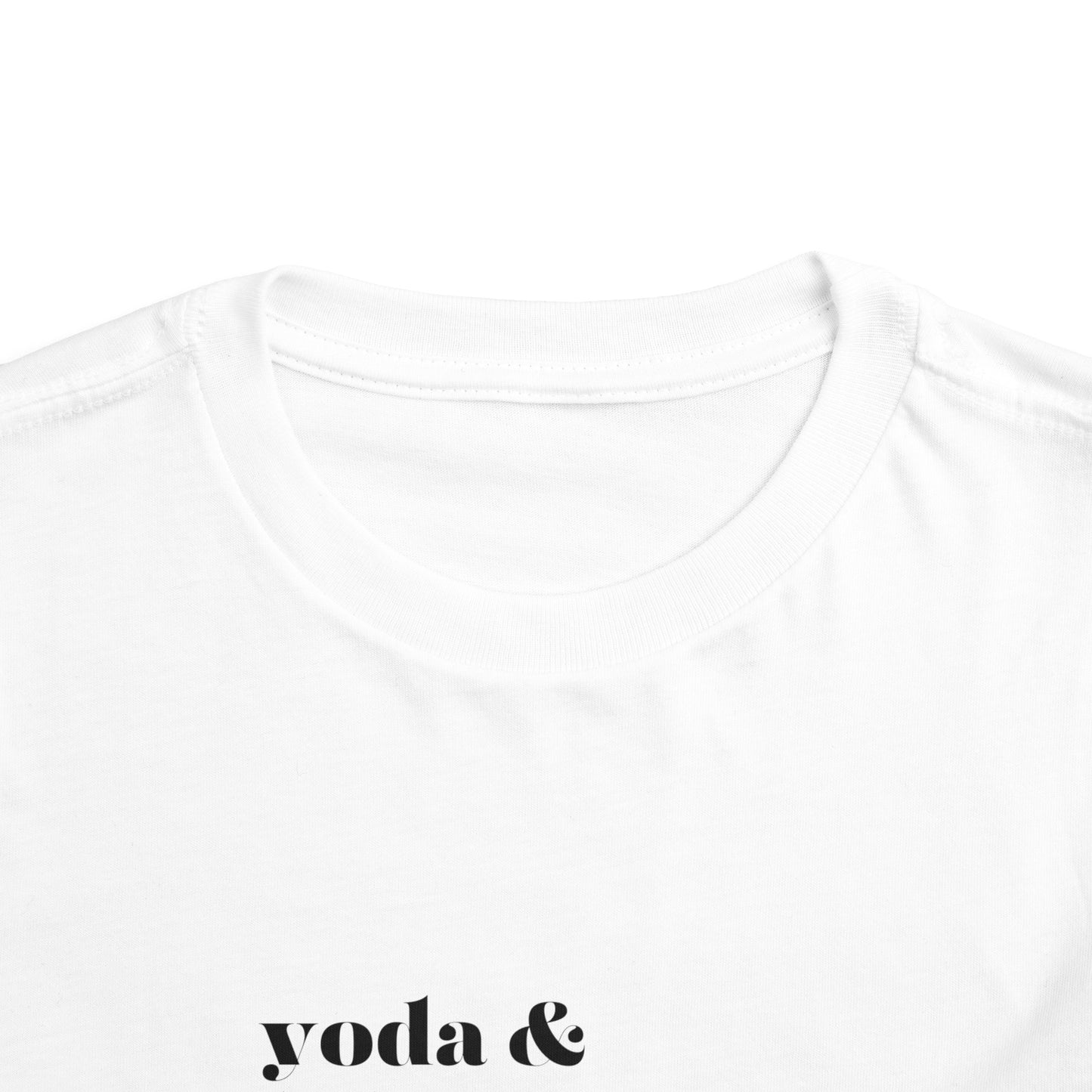 Yoda Luke Anakin Toddler Short Sleeve Tee