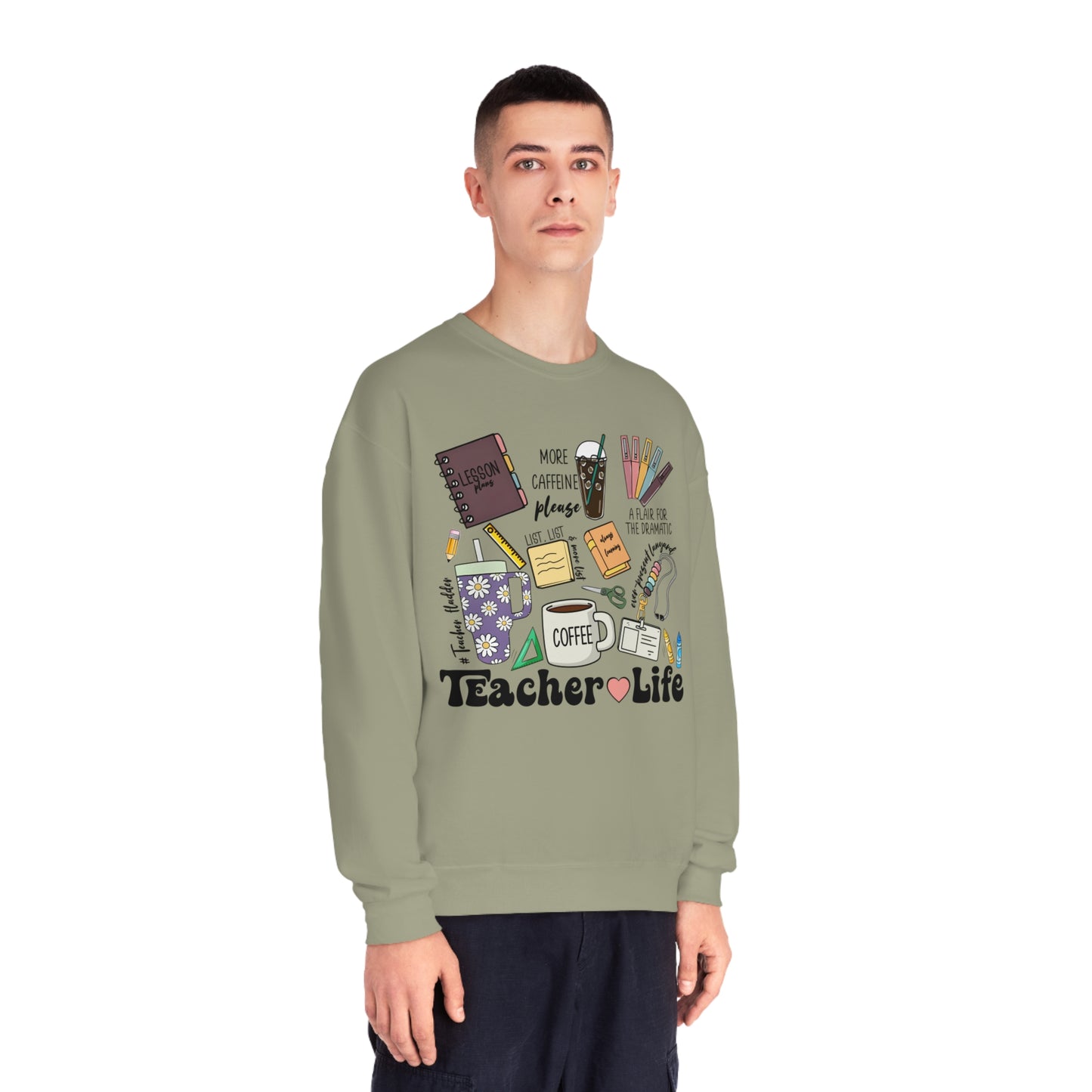 Teacher Things Unisex NuBlend® Crewneck Sweatshirt