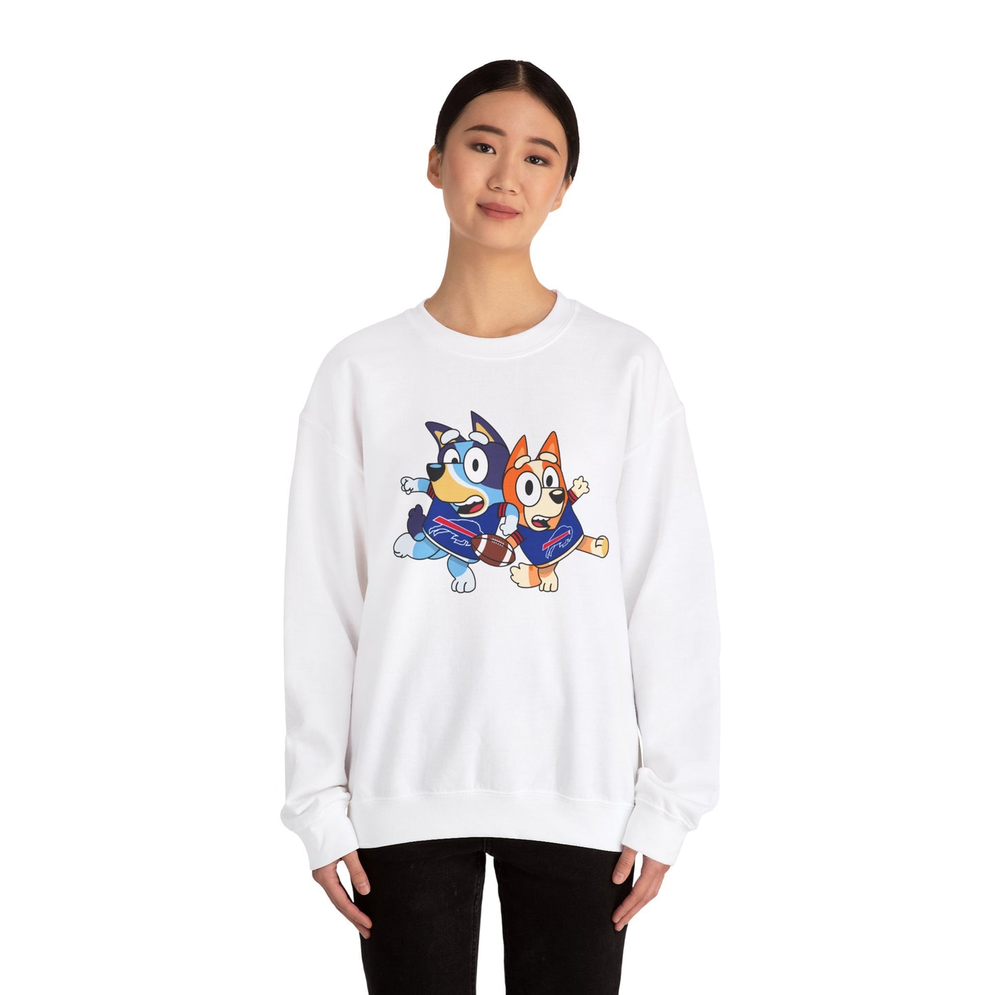 Bluey Buffalo Unisex Heavy Blend™ Crewneck Sweatshirt