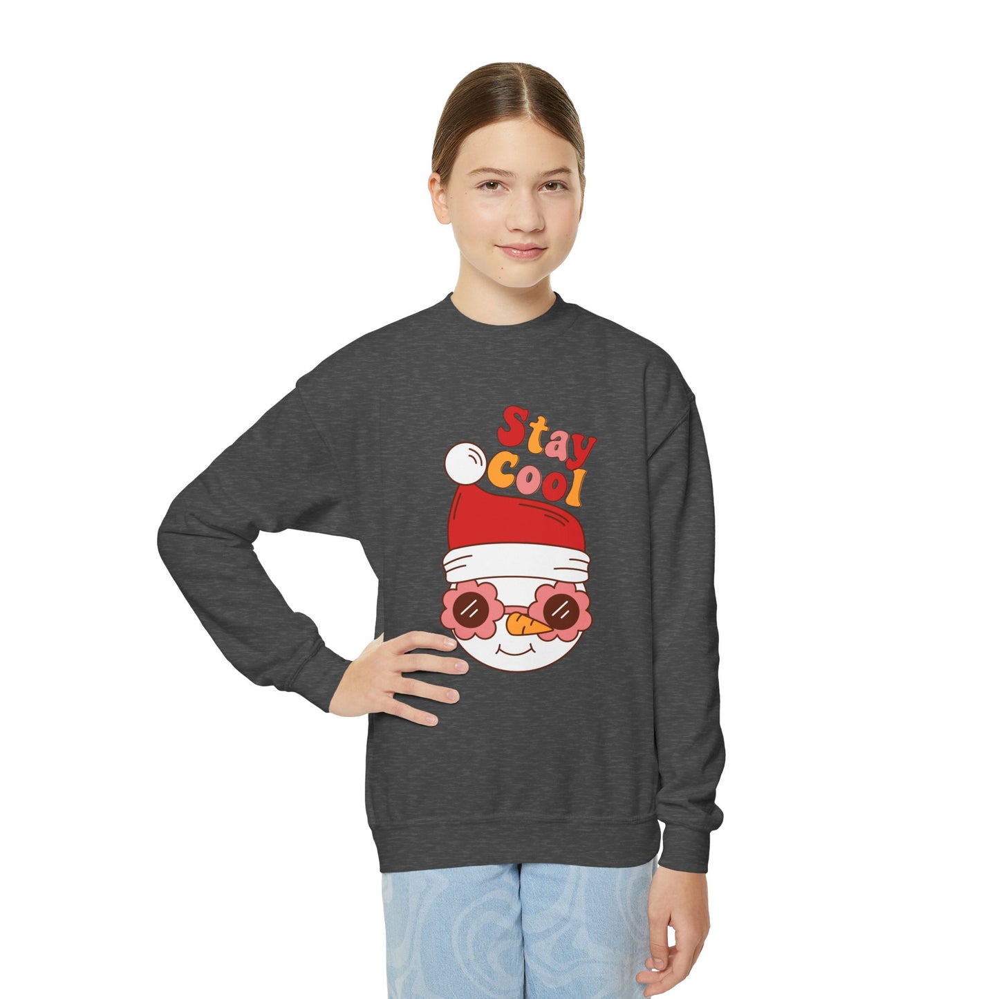 Stay Cool Youth Crewneck Sweatshirt