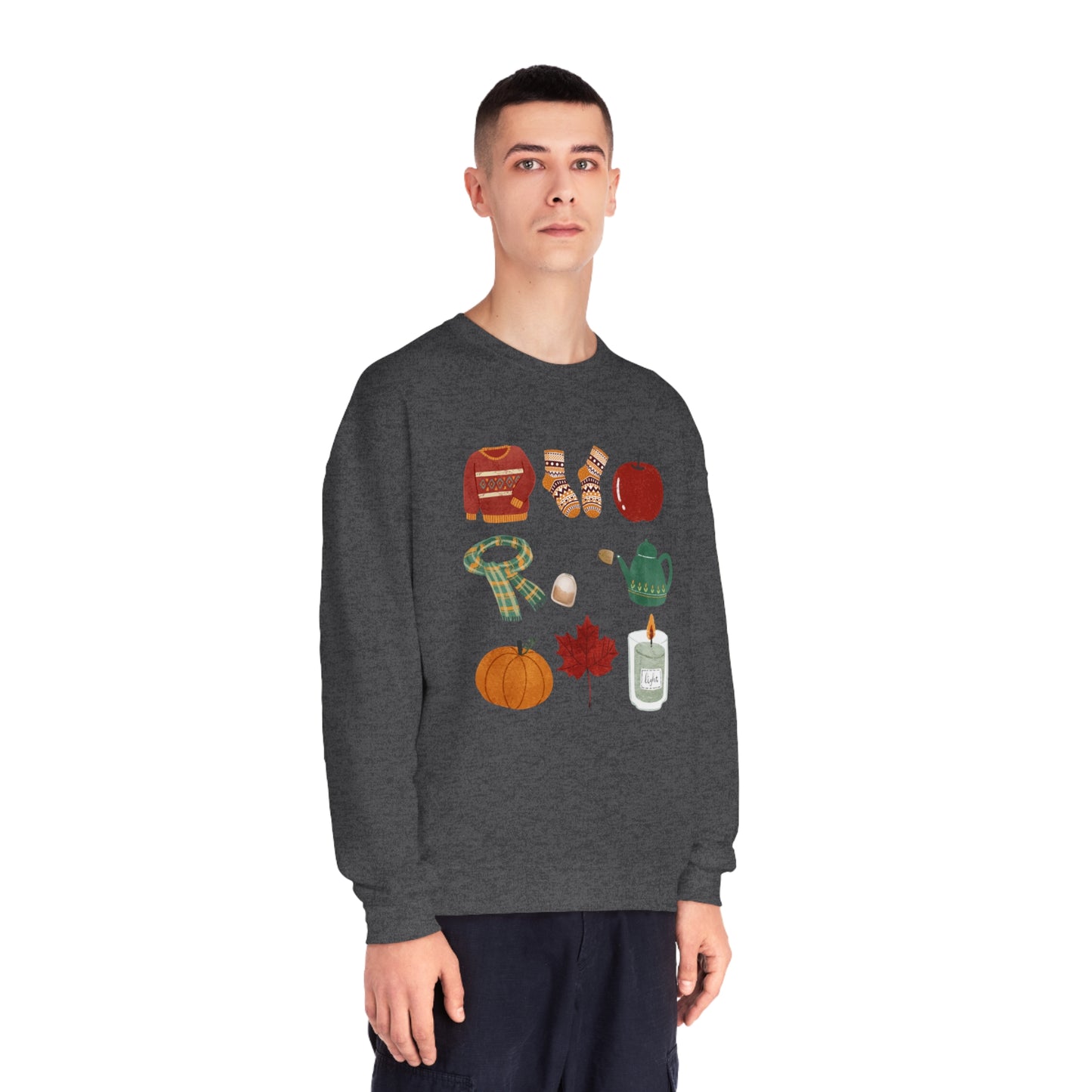 Fall Favorite Things Unisex NuBlend® Crewneck Sweatshirt