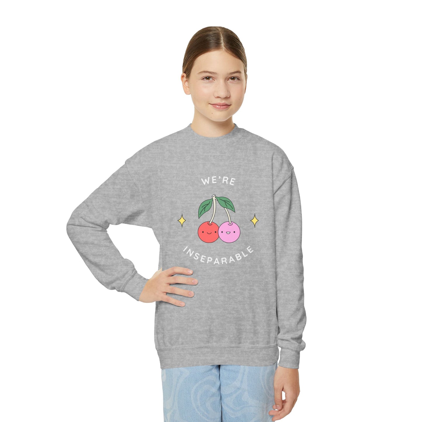 We're Inseparable Youth Crewneck Sweatshirt