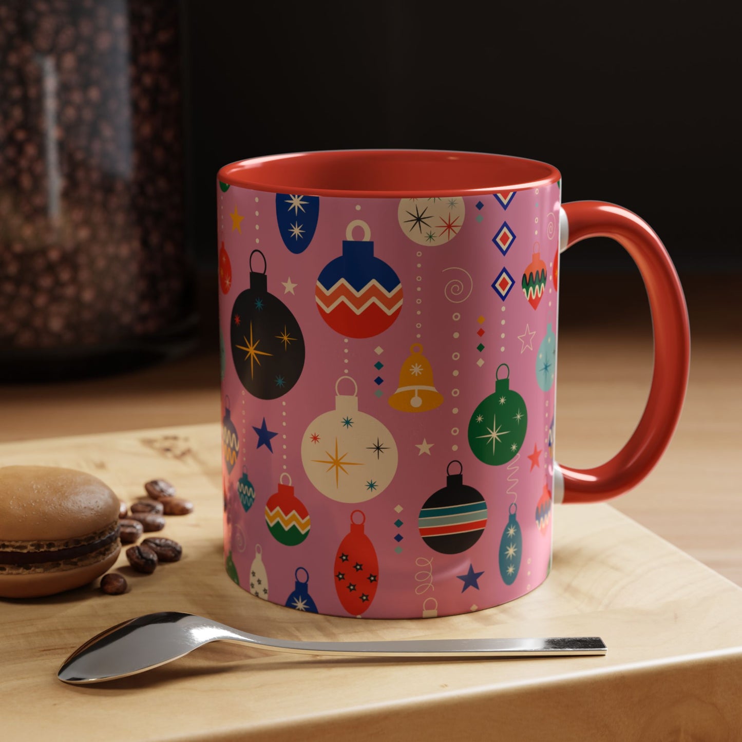 Vintage Ornaments Accent Coffee Mug (11, 15oz)