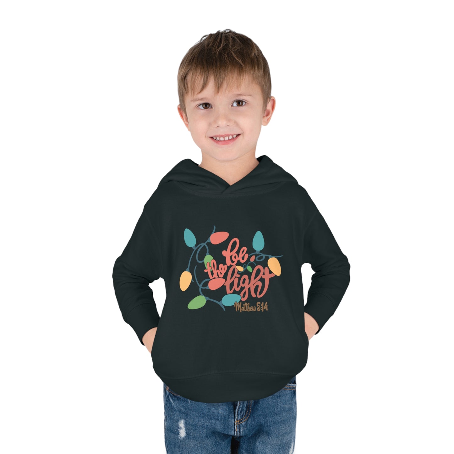 Be the Light Toddler Pullover Fleece Hoodie