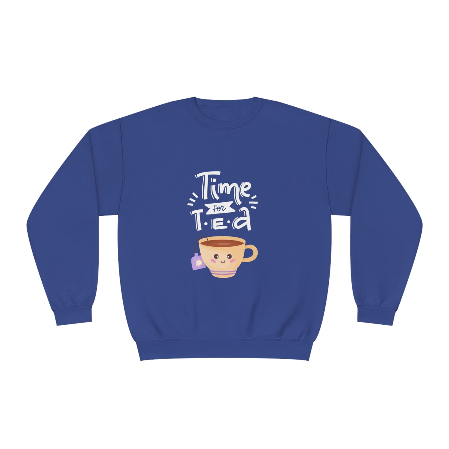 Time for Tea One Teacup Unisex NuBlend® Crewneck Sweatshirt