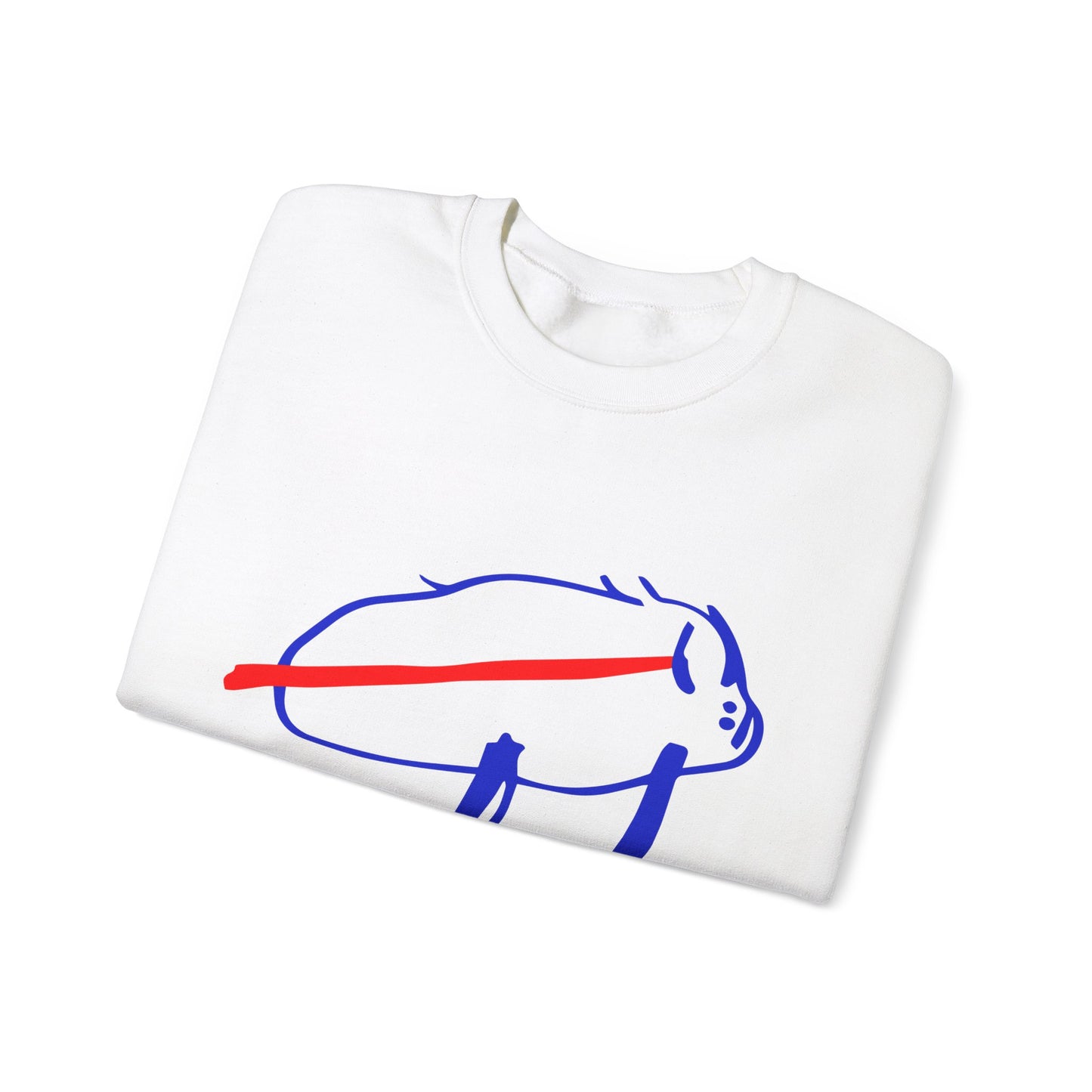 Josh Allen Drawing Unisex Heavy Blend™ Crewneck Sweatshirt