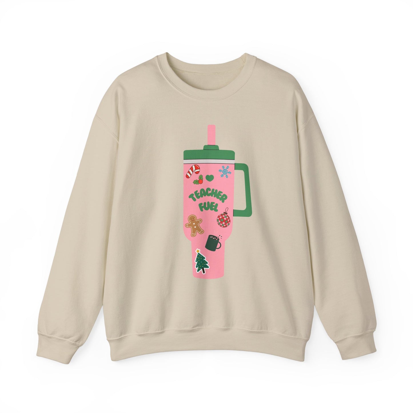 Teacher Fuel Unisex Heavy Blend™ Crewneck Sweatshirt