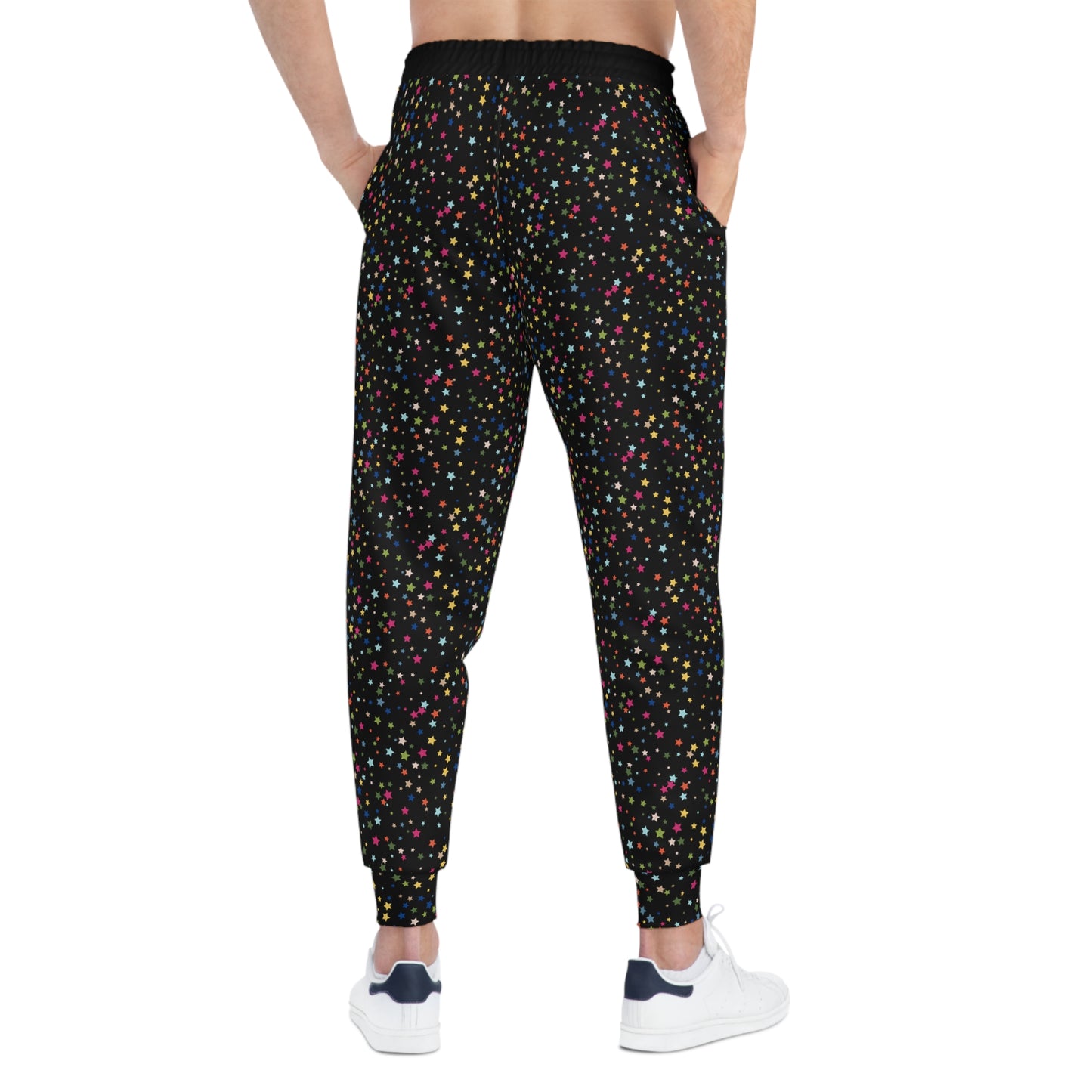 Rainbow Stars Athletic Joggers (AOP)