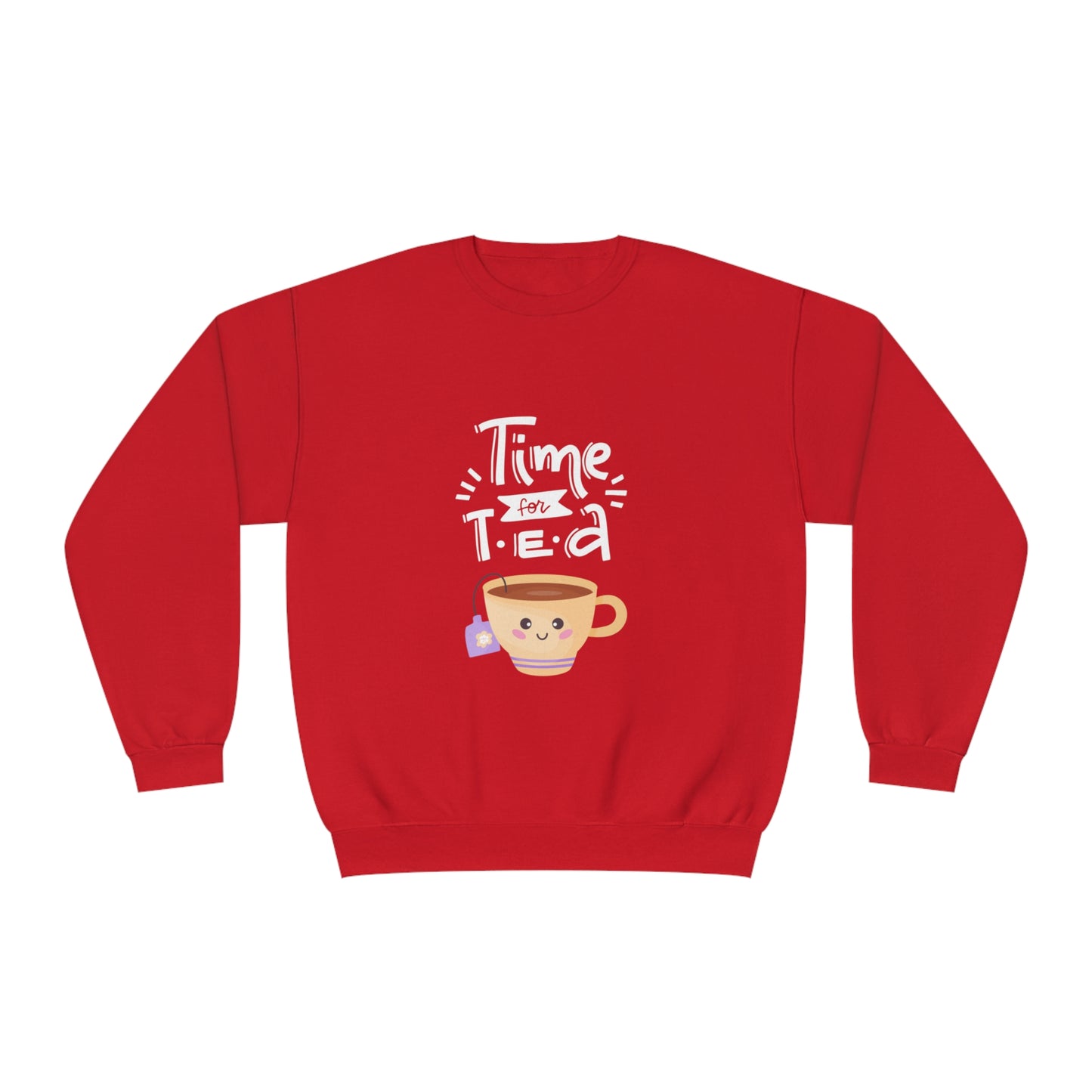 Time for Tea One Teacup Unisex NuBlend® Crewneck Sweatshirt