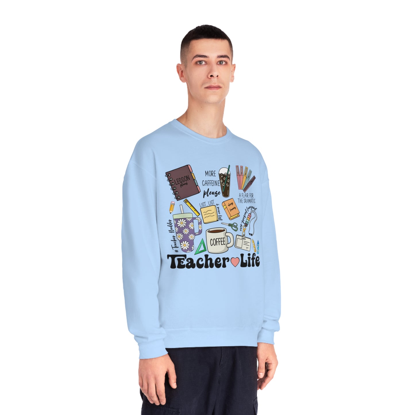 Teacher Things Unisex NuBlend® Crewneck Sweatshirt