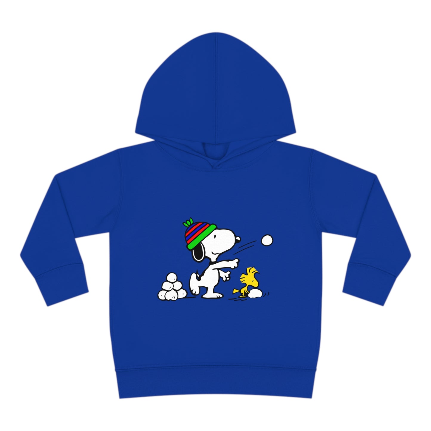 Snoopy Snowballs Toddler Pullover Fleece Hoodie