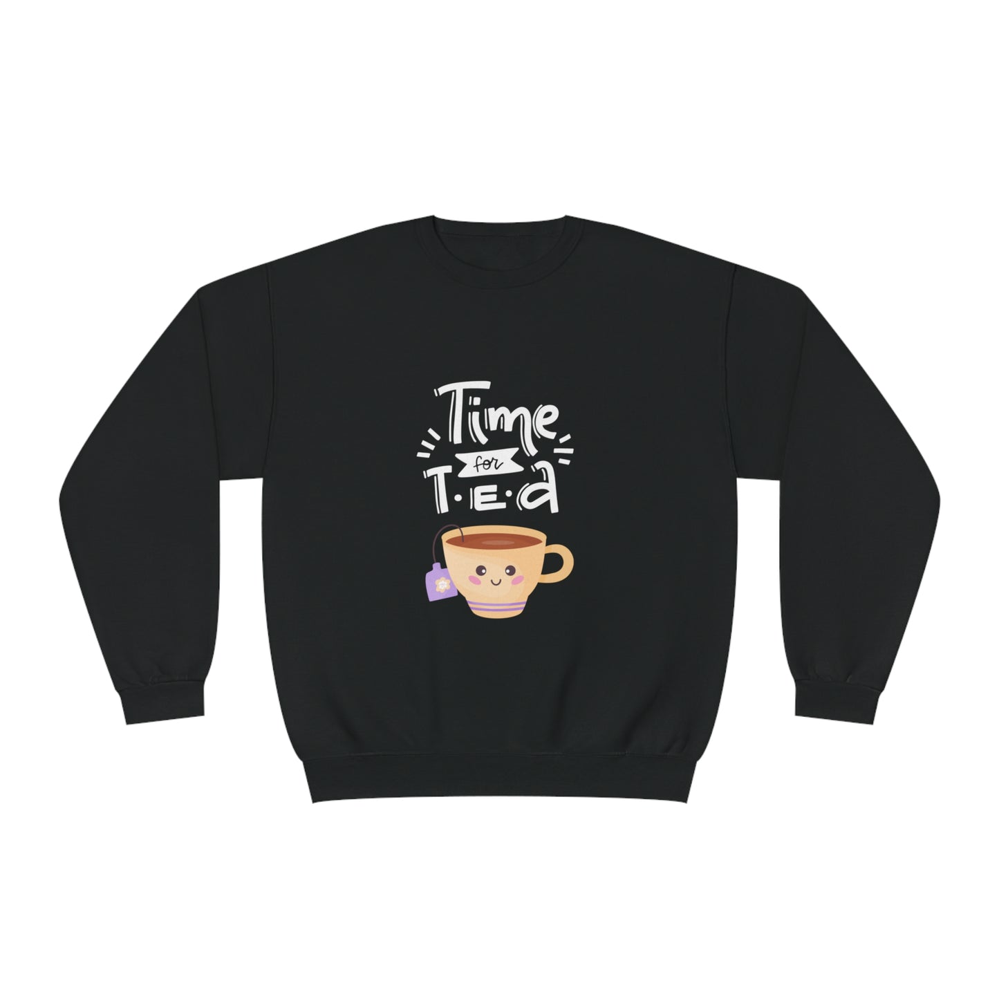 Time for Tea One Teacup Unisex NuBlend® Crewneck Sweatshirt