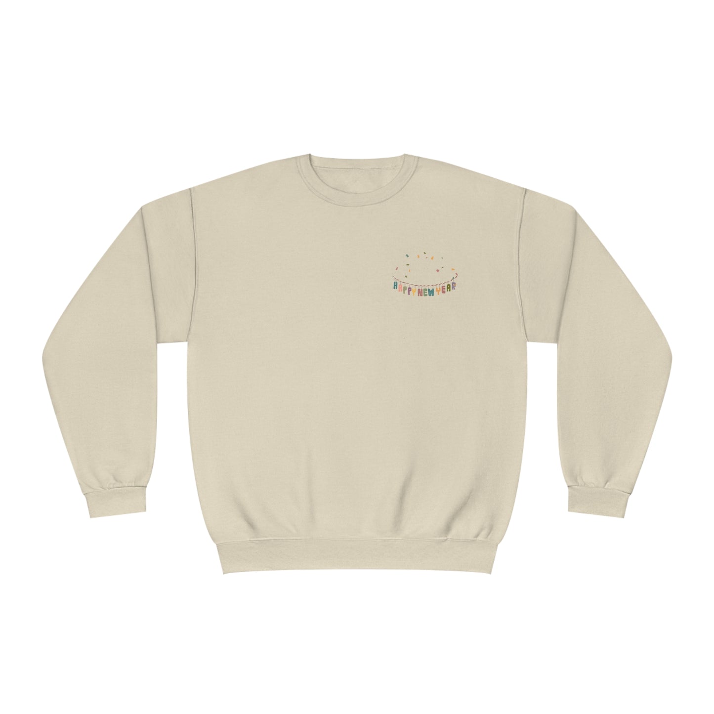 Happy New Year Banner Unisex NuBlend® Crewneck Sweatshirt