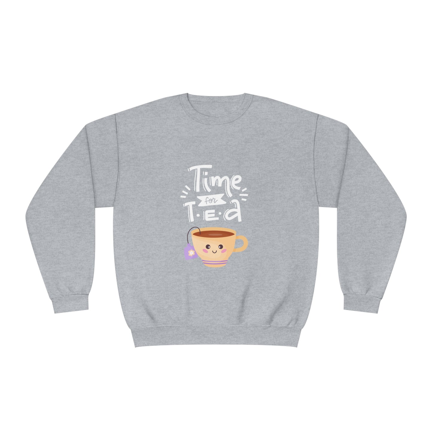 Time for Tea One Teacup Unisex NuBlend® Crewneck Sweatshirt