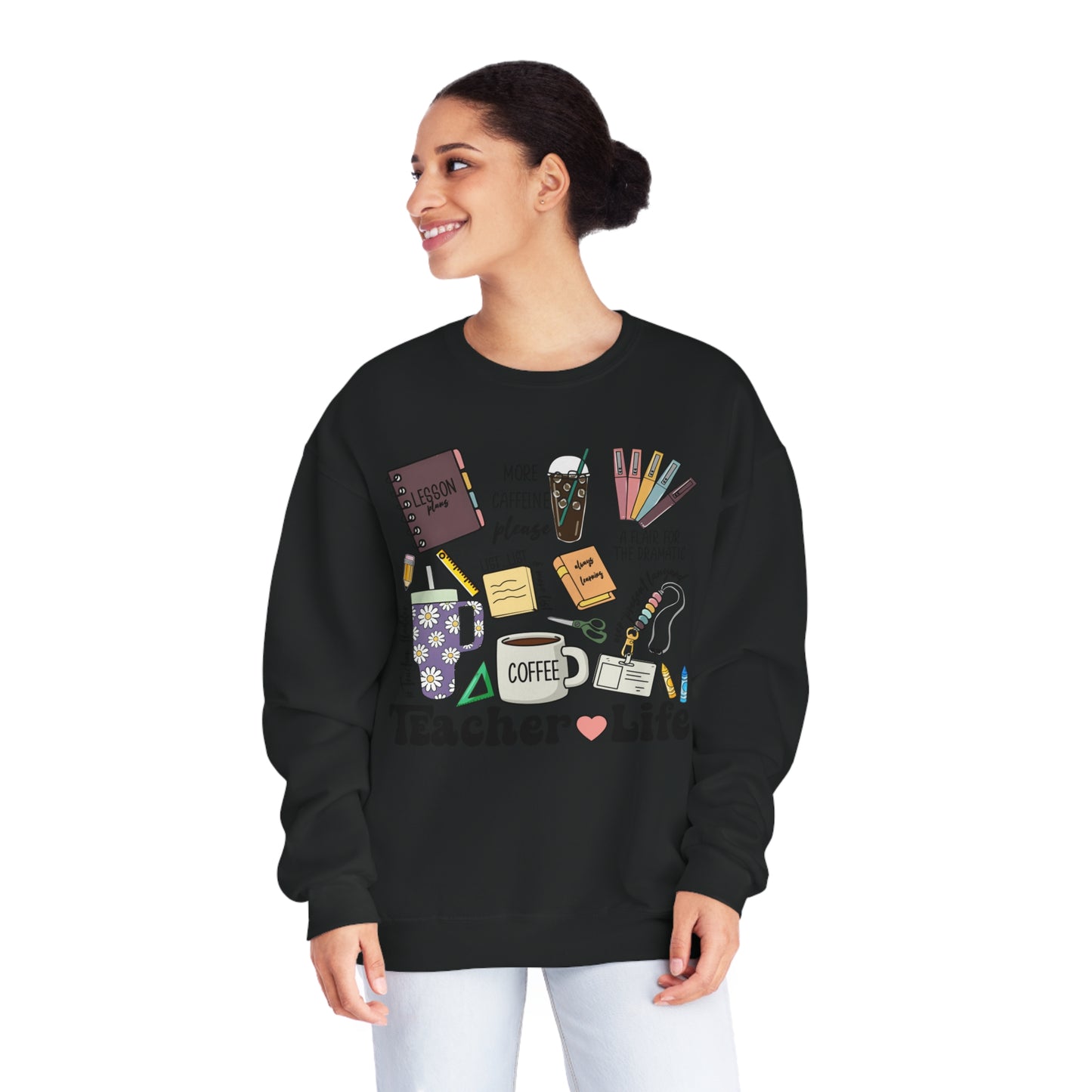 Teacher Things Unisex NuBlend® Crewneck Sweatshirt