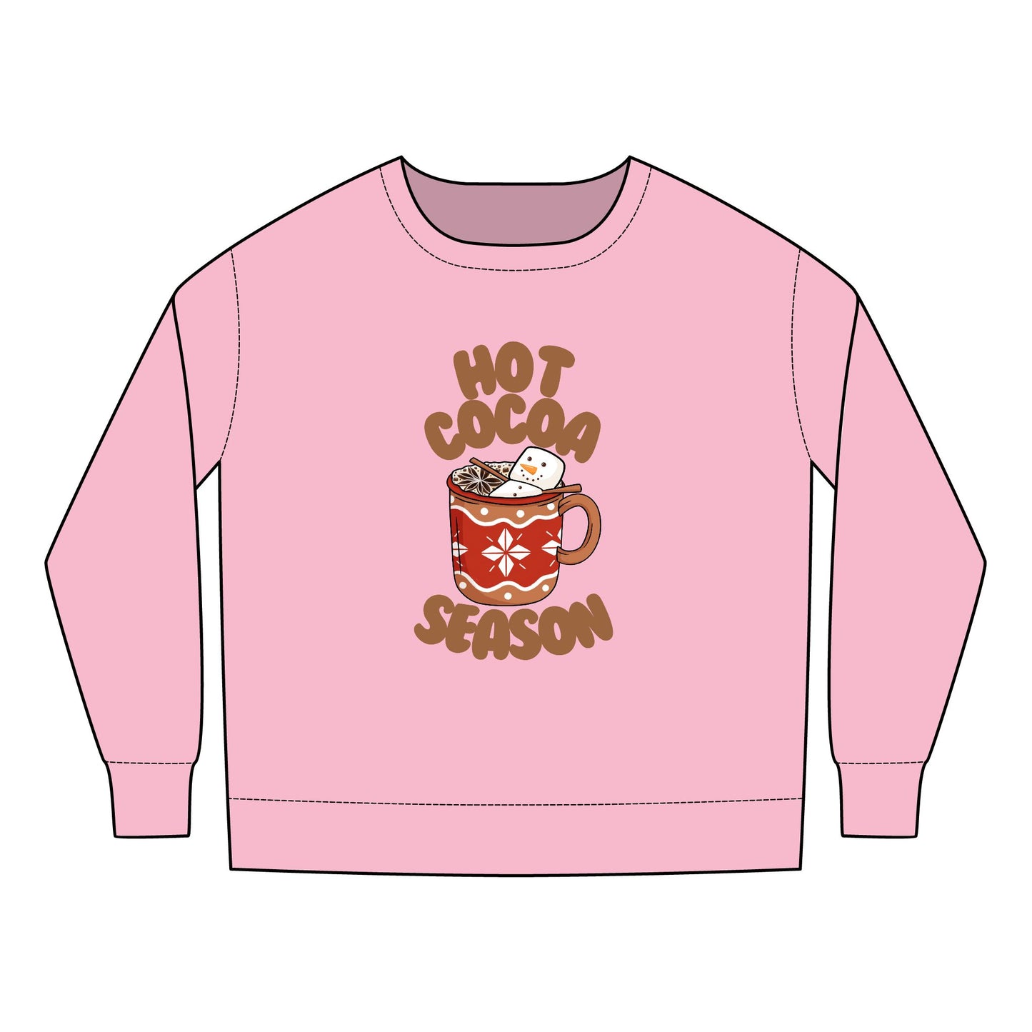 Hot Cocoa Season Toddler Sweatshirt