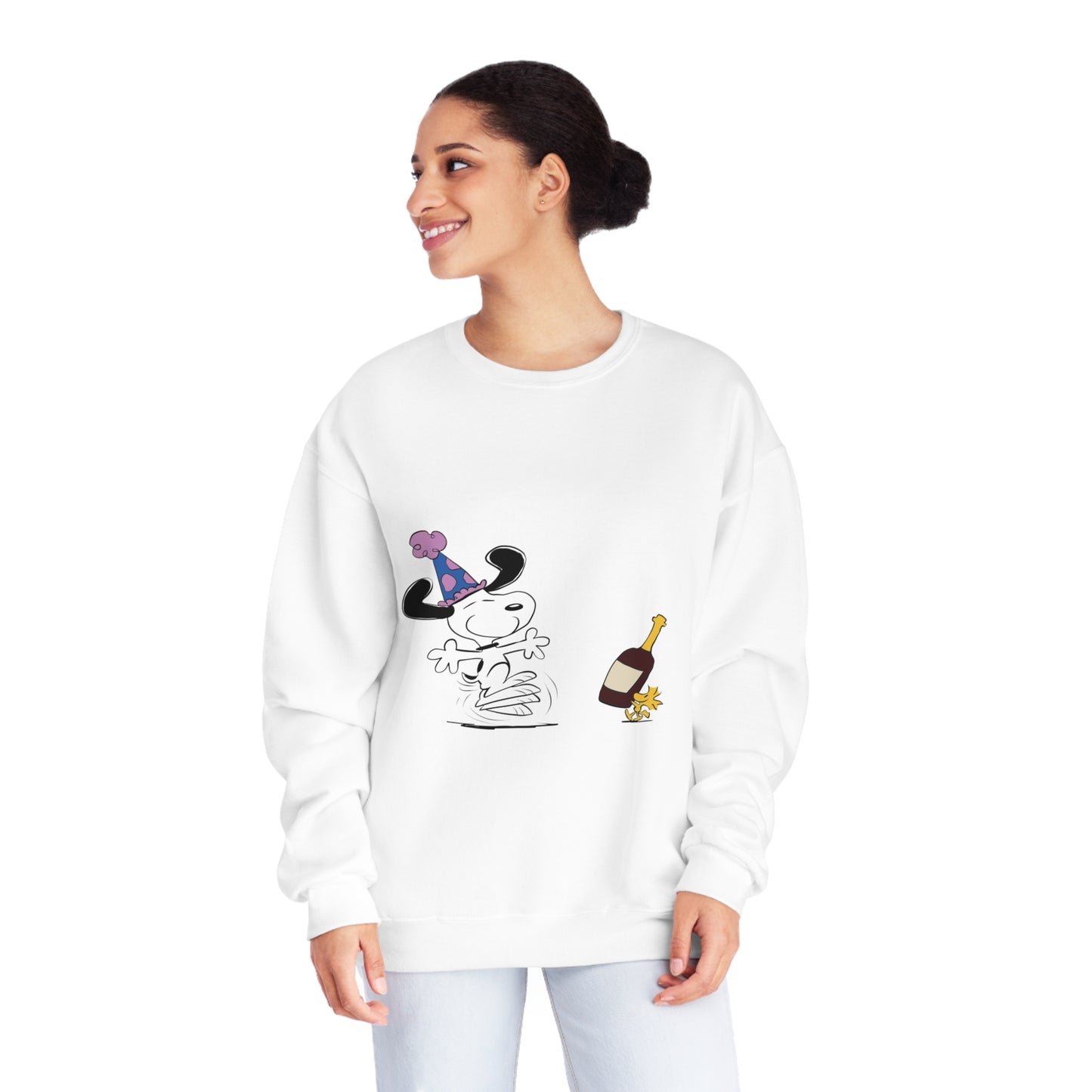 Snoopy New Year Unisex NuBlend® Crewneck Sweatshirt