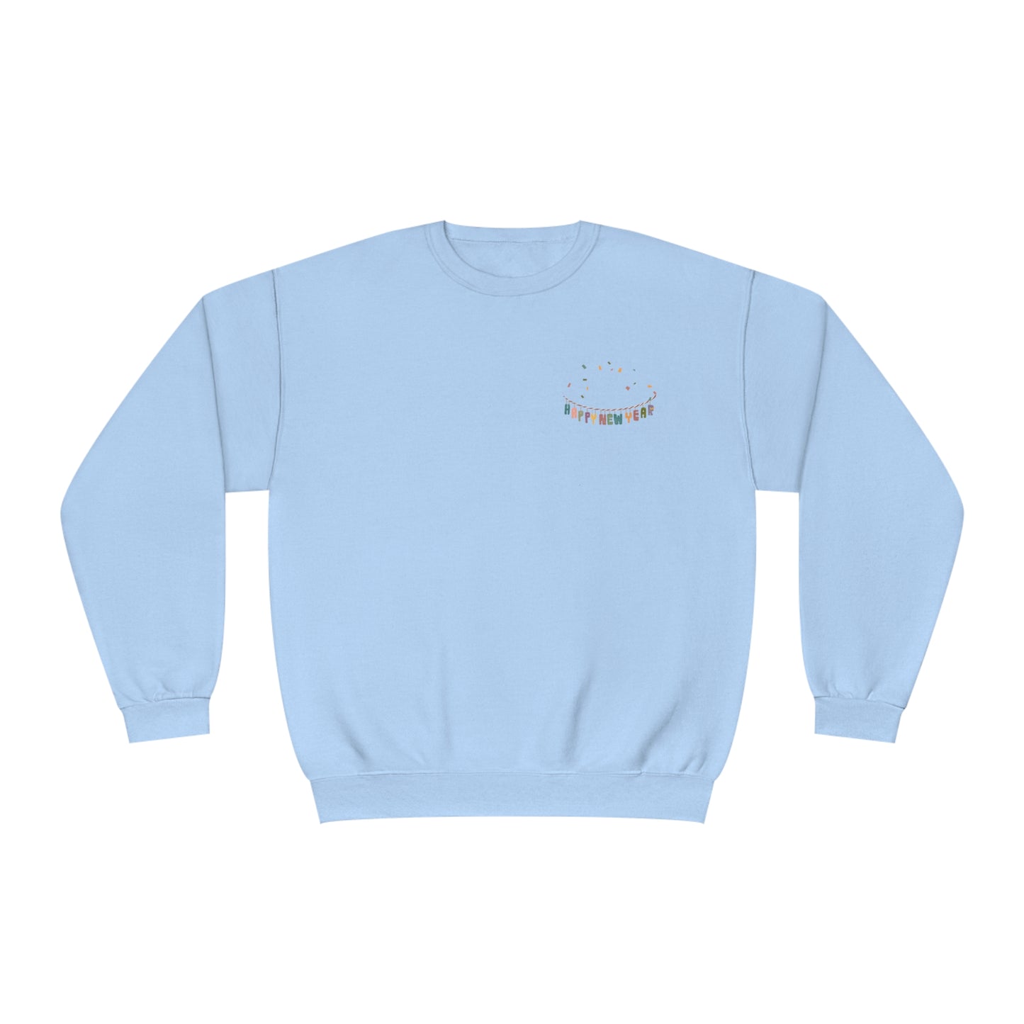 Happy New Year Banner Unisex NuBlend® Crewneck Sweatshirt