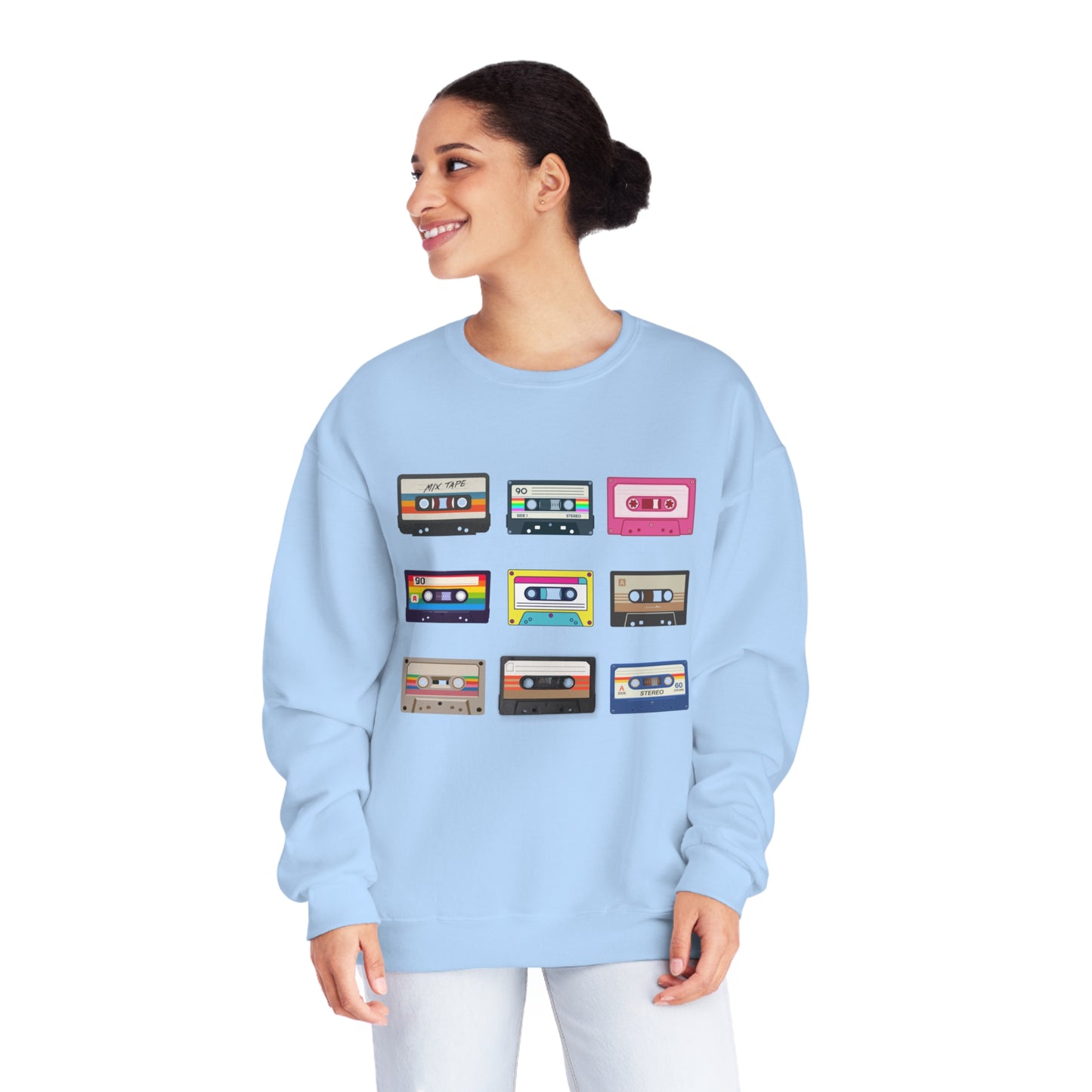 Cassettes Unisex NuBlend® Crewneck Sweatshirt