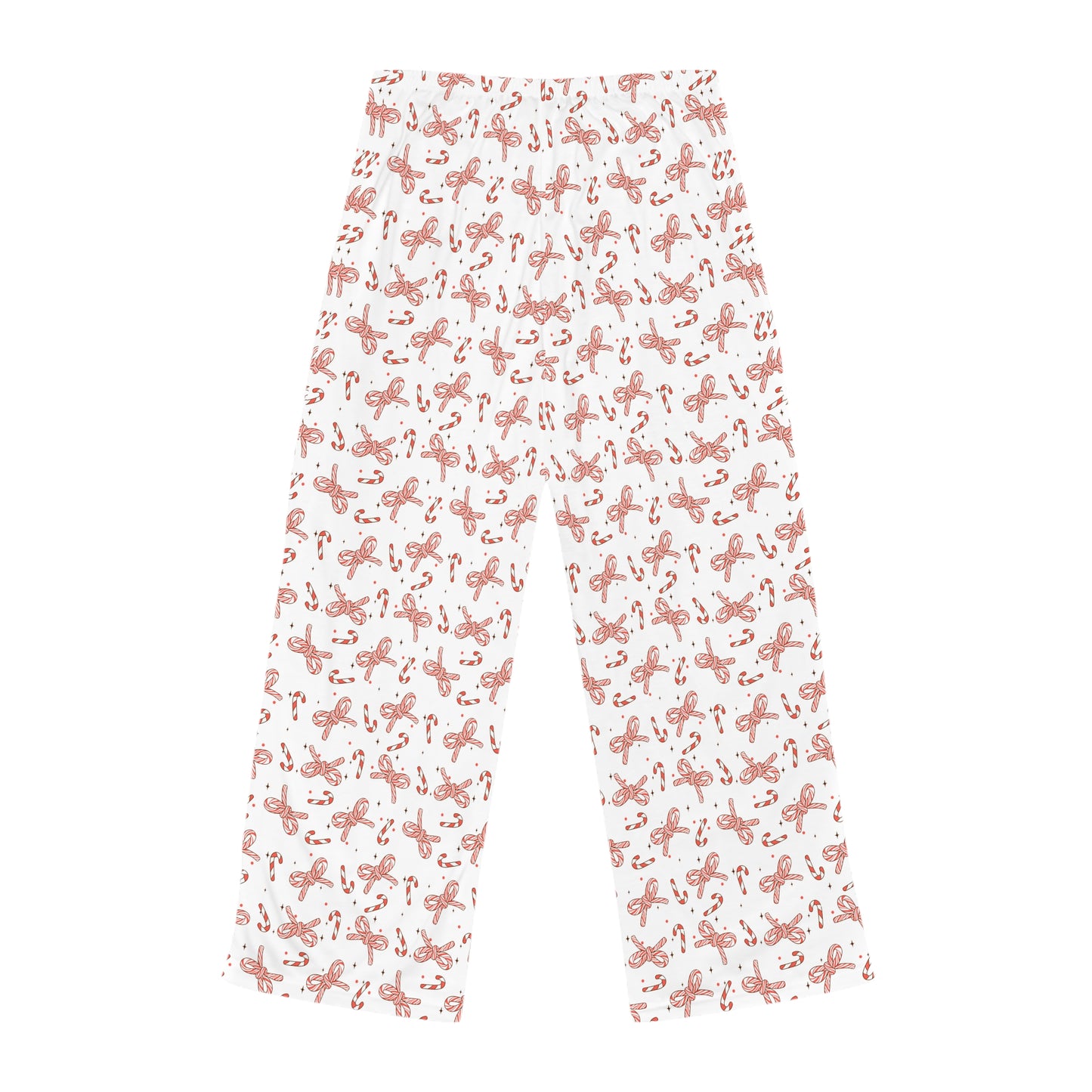 Candy Cane Ribbons Women's Pajama Pants