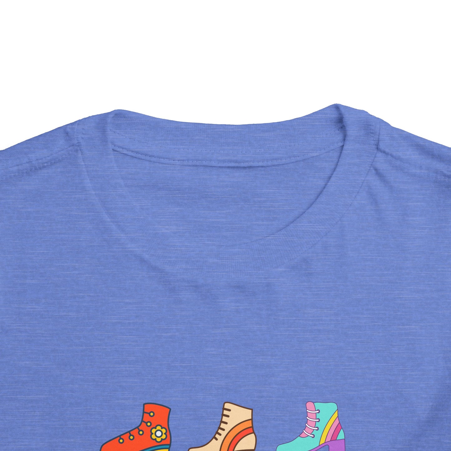 Roller Skates Toddler Short Sleeve Tee