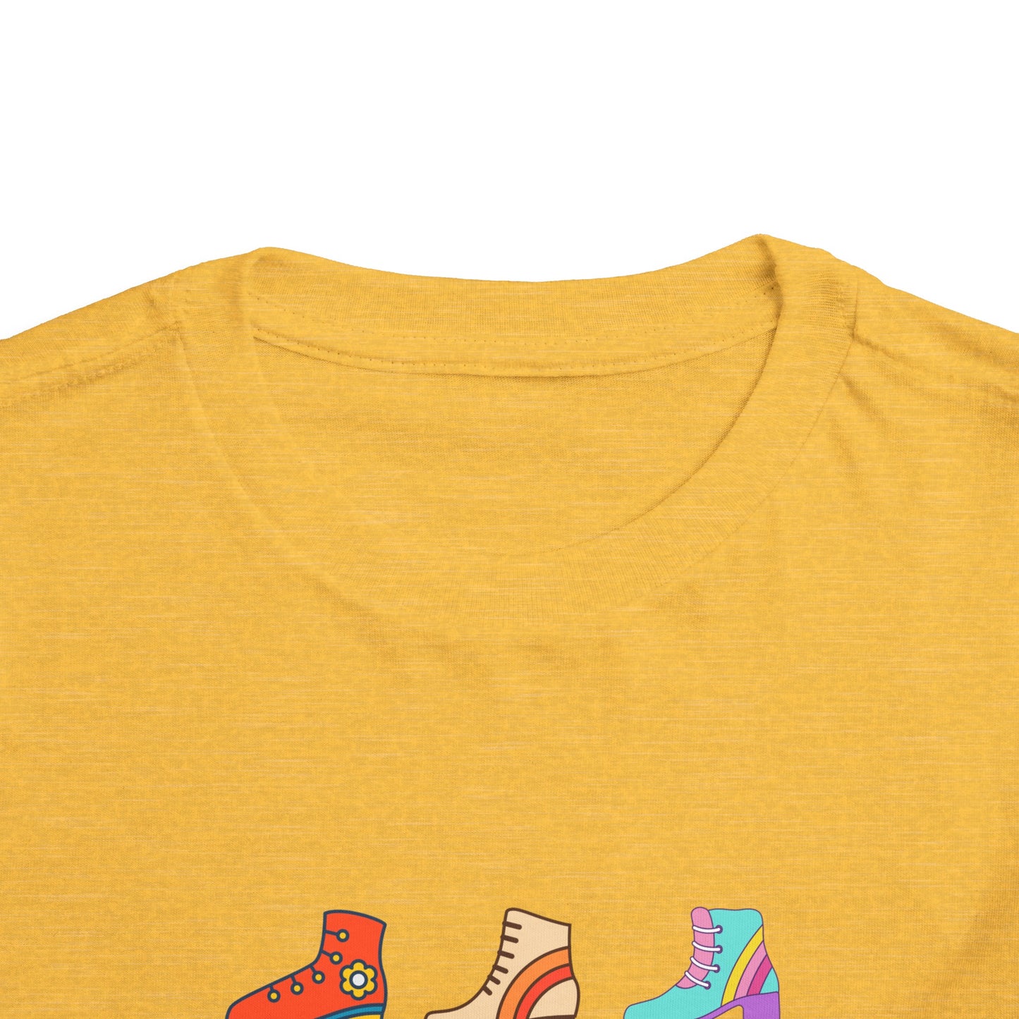 Roller Skates Toddler Short Sleeve Tee