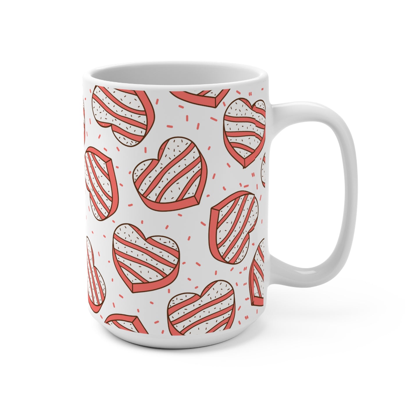 Valentine Cakes Mug 15oz