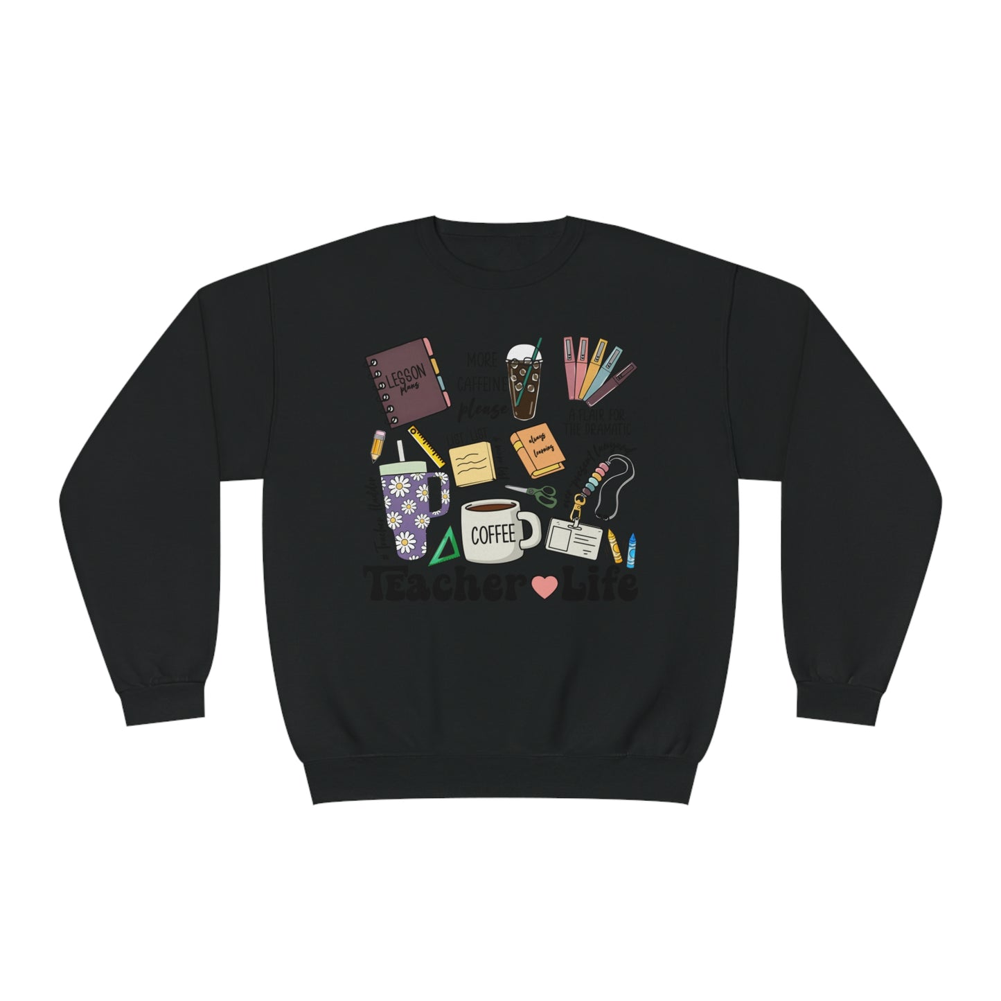 Teacher Things Unisex NuBlend® Crewneck Sweatshirt